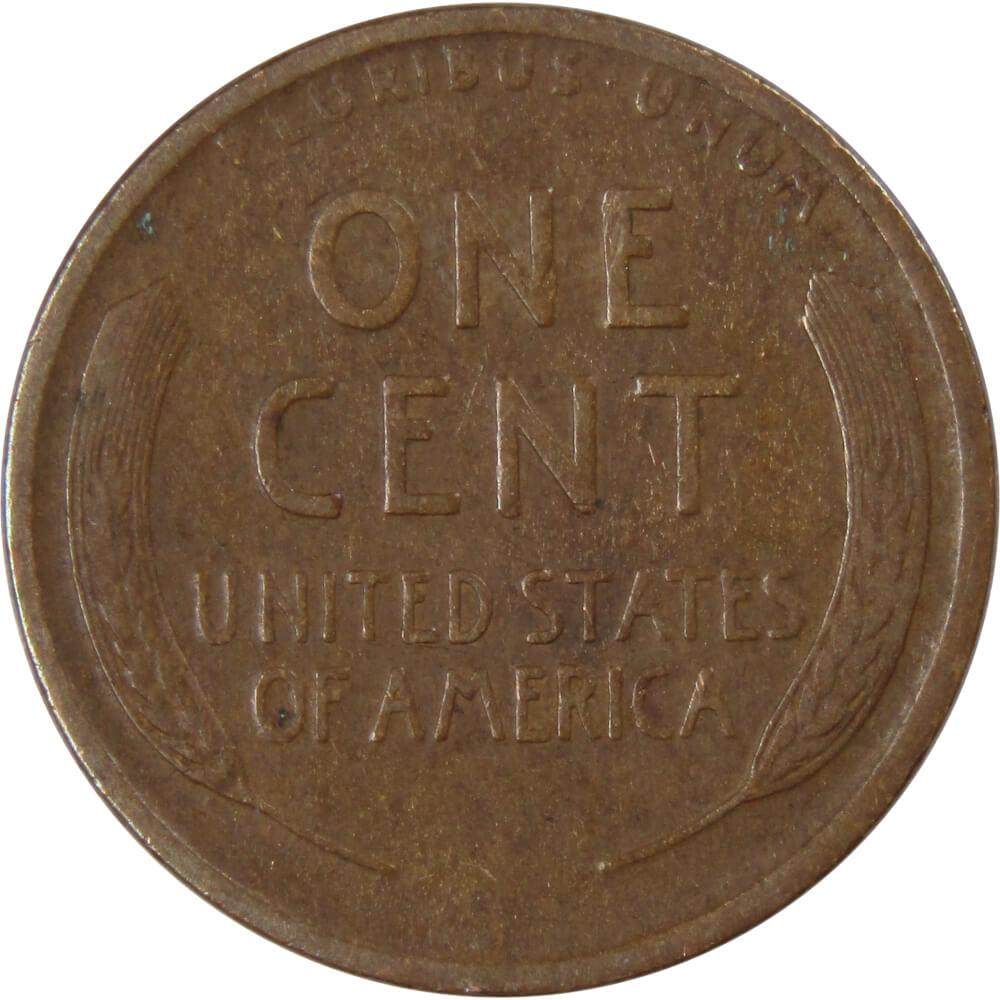 1920 D Lincoln Wheat Cent F Fine Bronze Penny 1c Coin Collectible