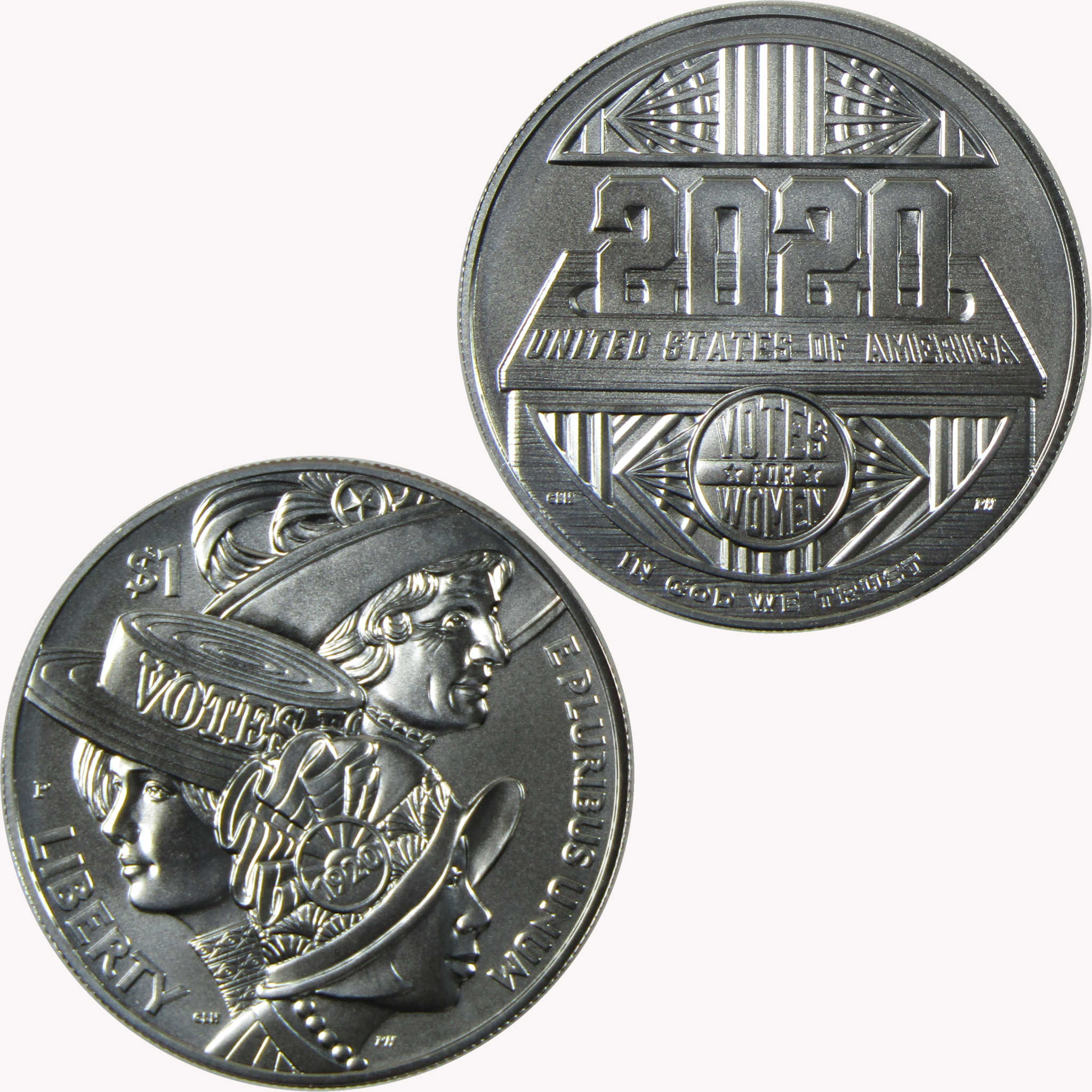 2020 P Women's Suffrage Centennial Commem Silver $1 Unc SKU:I26712