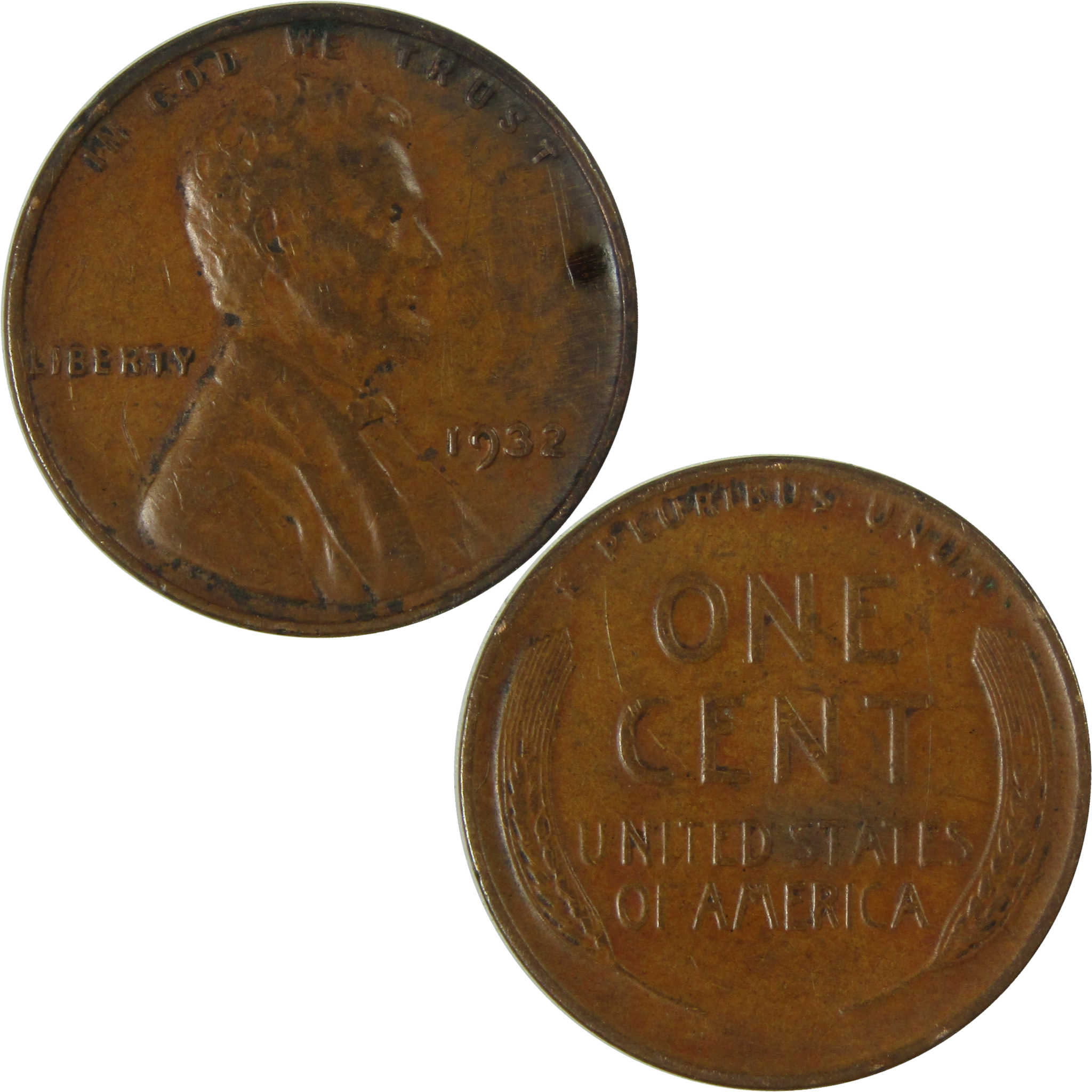 1932 Lincoln Wheat Cent XF EF Extremely Fine Penny 1c Coin SKU:I26763