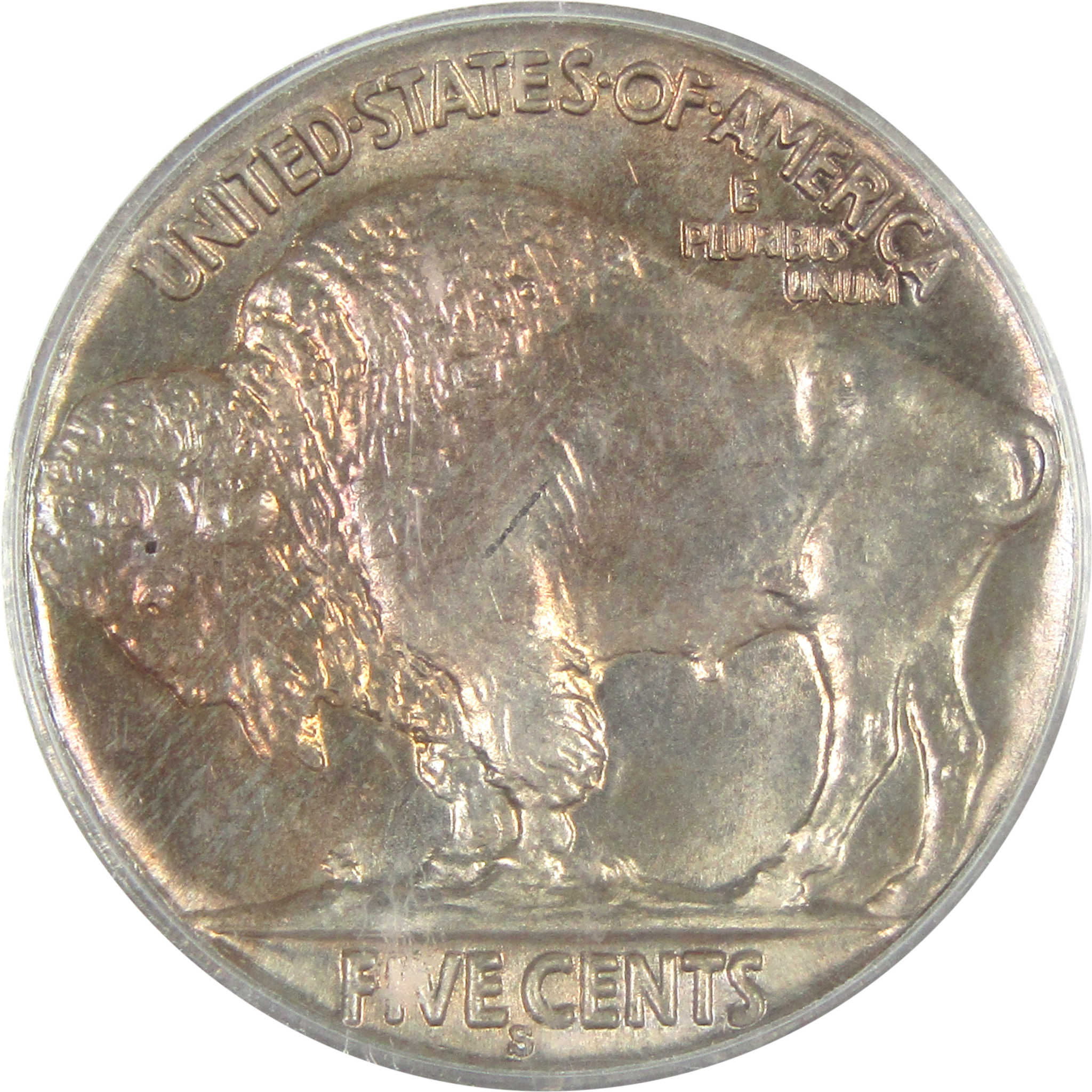 1937 S Indian Head Buffalo Nickel MS 66 PCGS 5c SKU:CPC8614