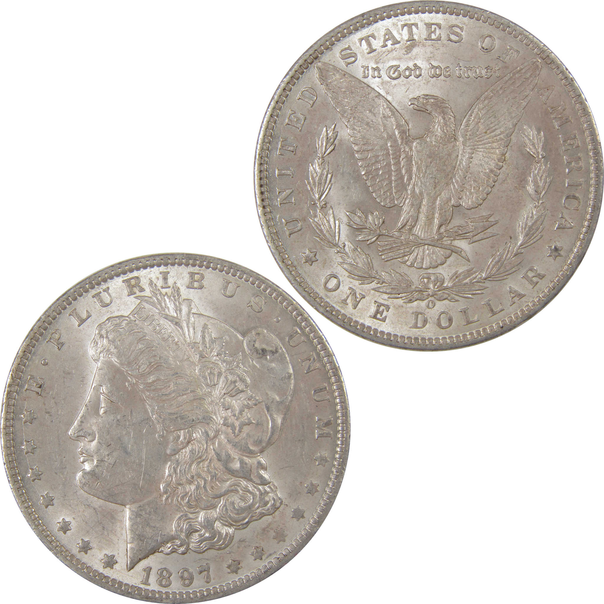 1897 O Morgan Dollar Uncirculated Silver $1 Coin SKU:I17997 - Morgan coin - Morgan silver dollar - Morgan silver dollar for sale - Profile Coins &amp; Collectibles