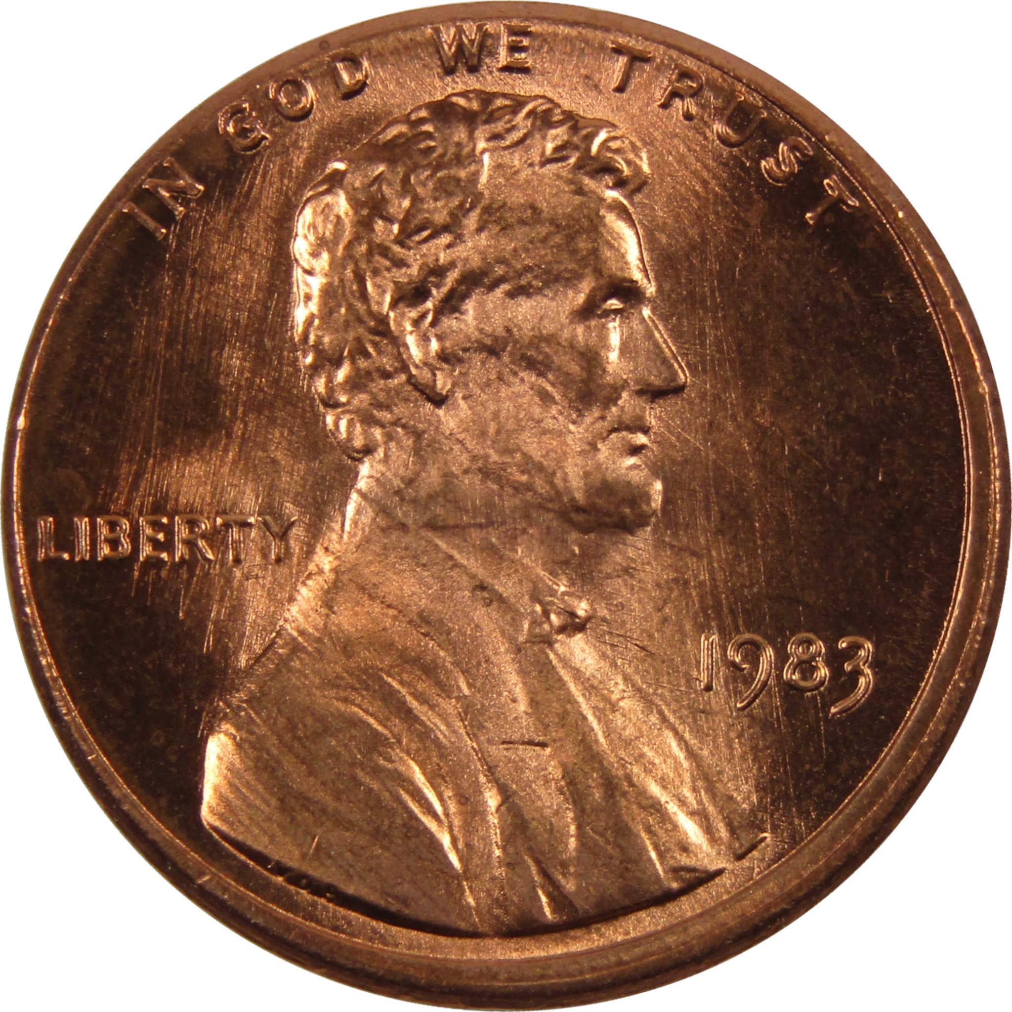 1983 Lincoln Memorial Cent BU Uncirculated Penny 1c Coin