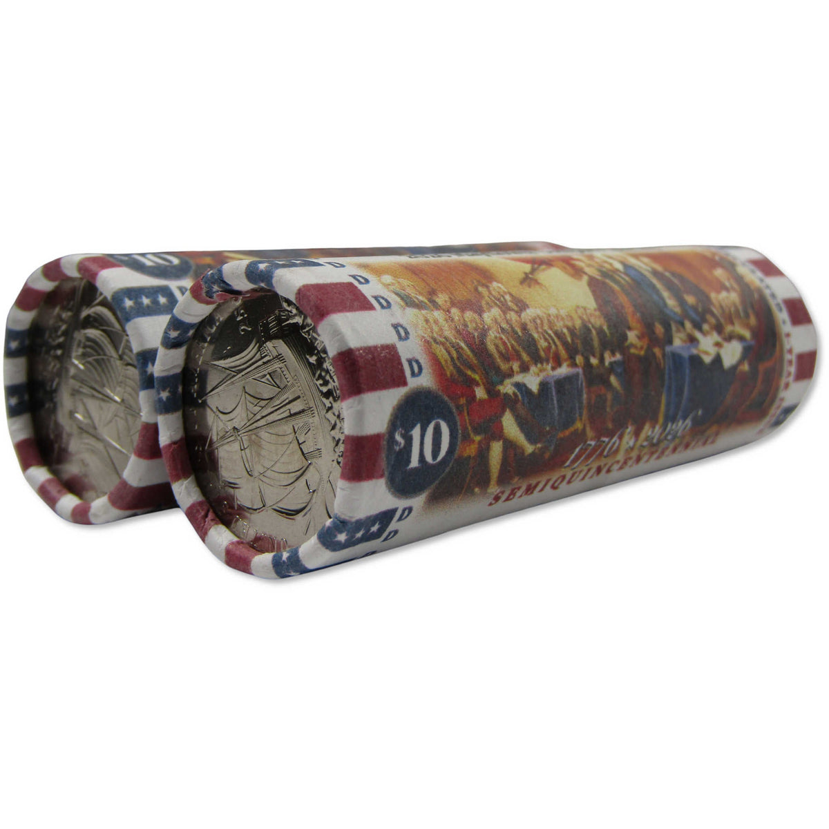 2026 P&D Mayflower Compact Semiquincentennial 25c Uncirculated Rolls