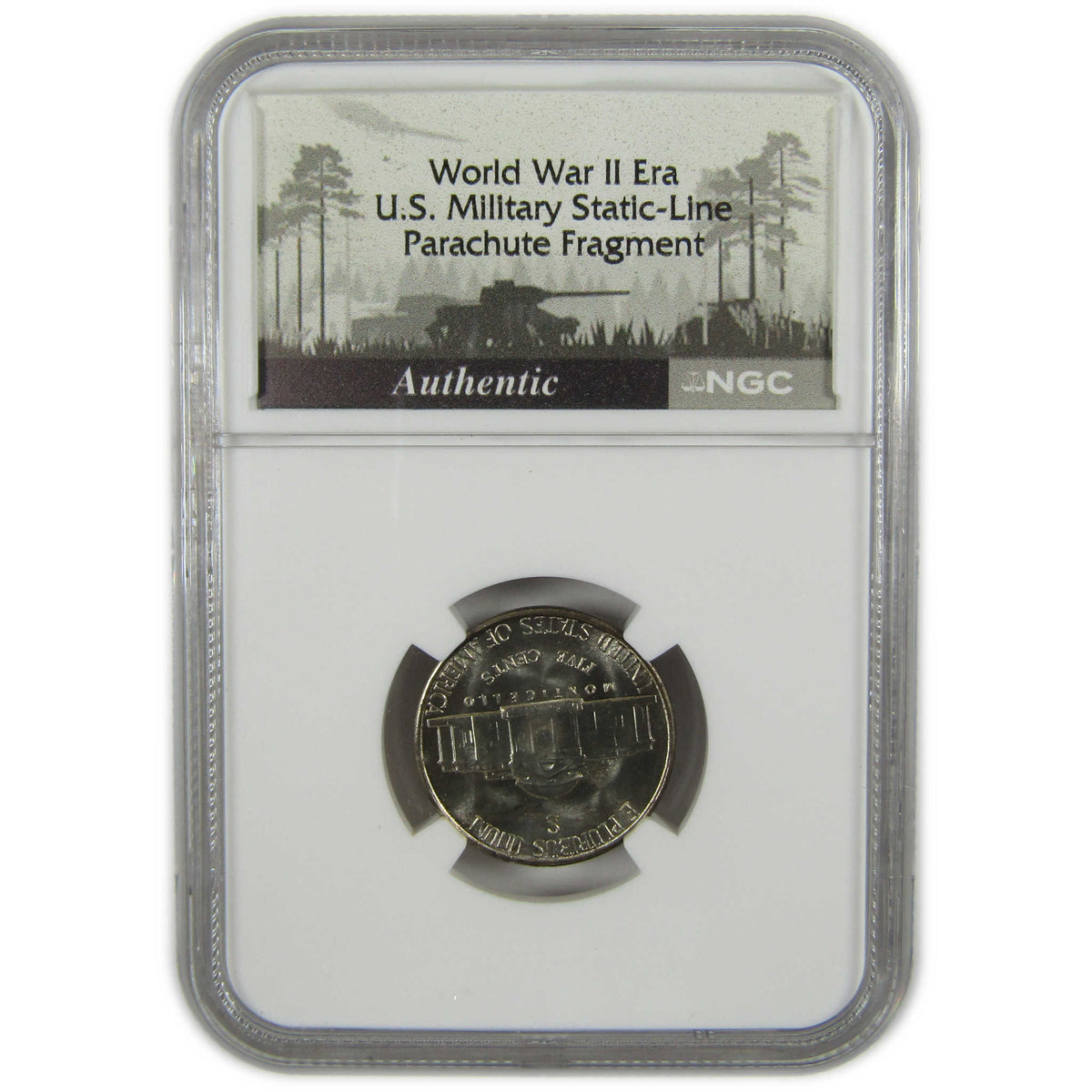 1942 S Jefferson Wartime Silver Nickel MS 67 NGC 5c Coin SKU:I28710