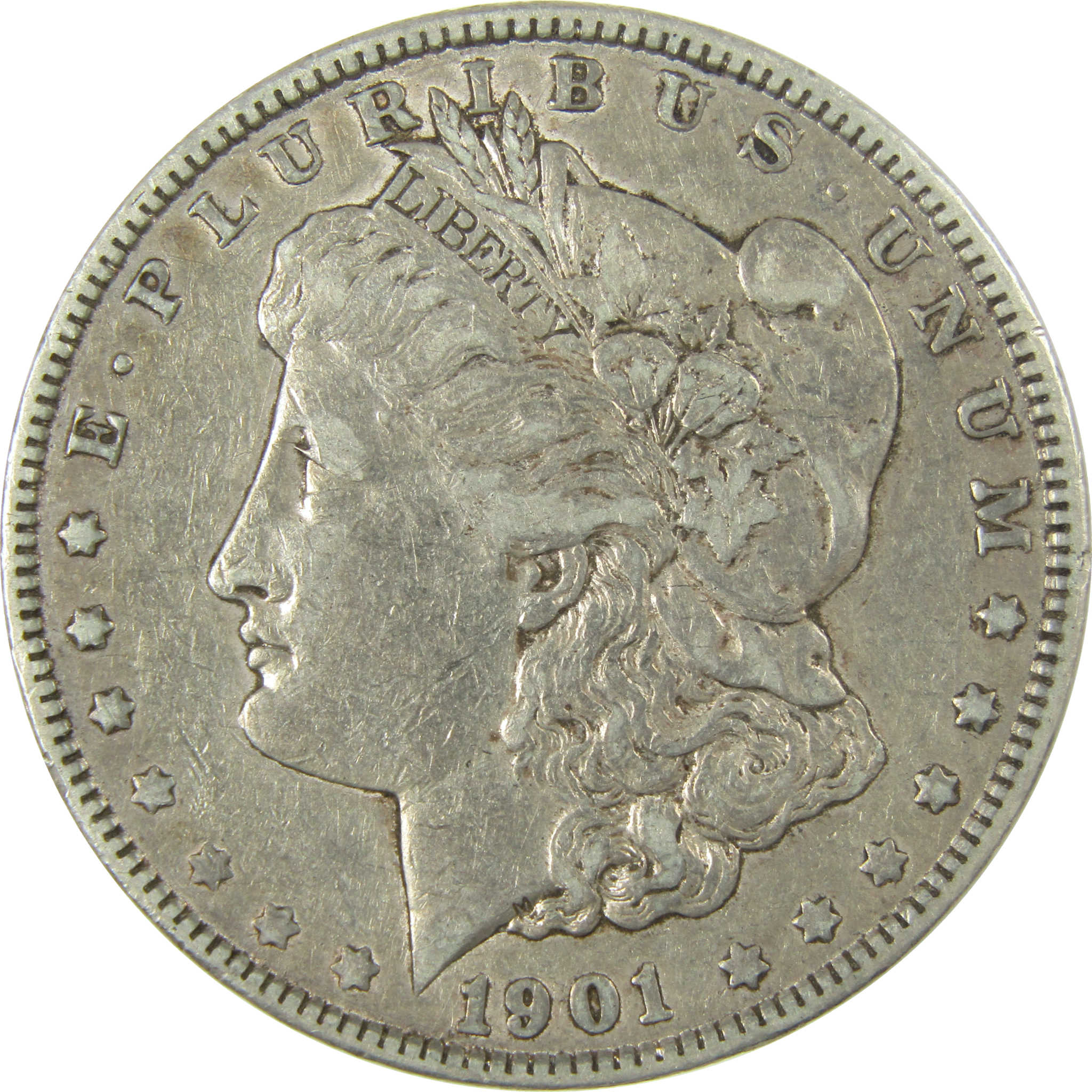 1901 Morgan Silver Dollar XF EF Extremely Fine Details SKU:I28091 - Morgan coin - Morgan silver dollar - Morgan silver dollar for sale - Profile Coins &amp; Collectibles