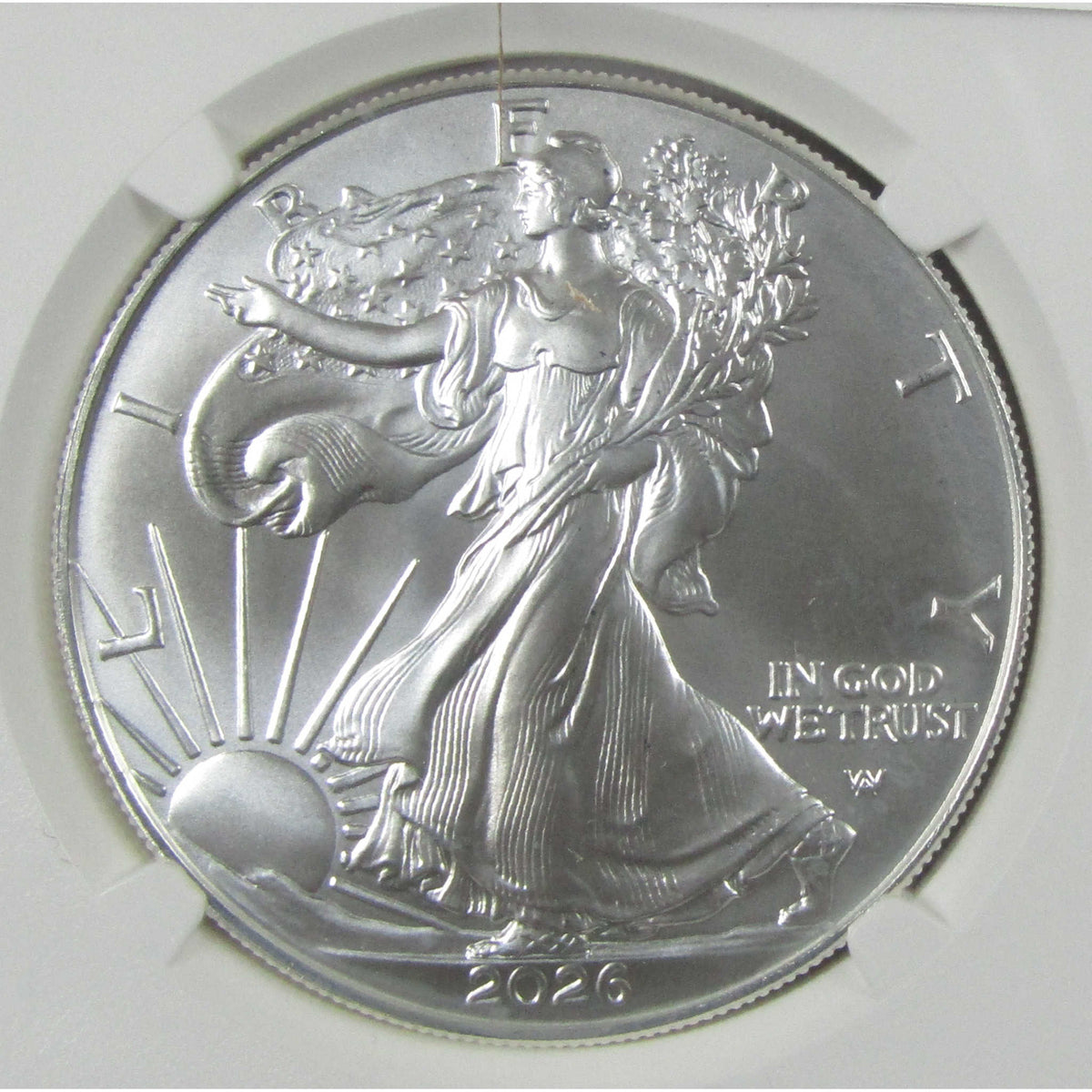2026 American Silver Eagle MS 69 NGC Uncirculated $1 Coin Collectible