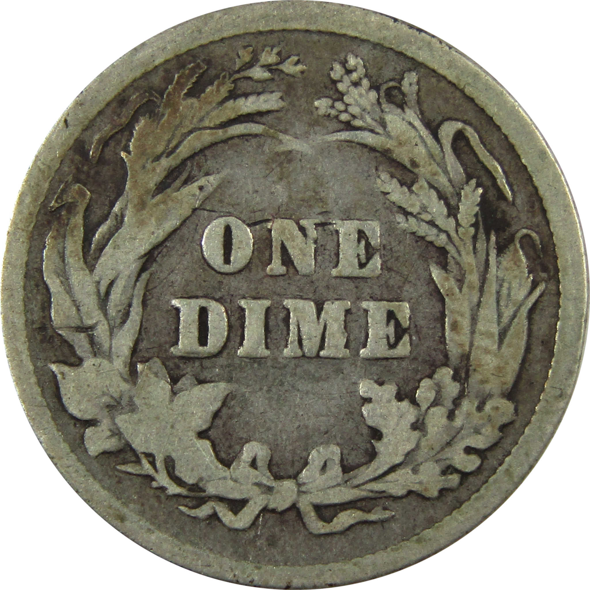 1894 Barber Silver Dime G Good 10c Coin Collectible SKU:CP1353