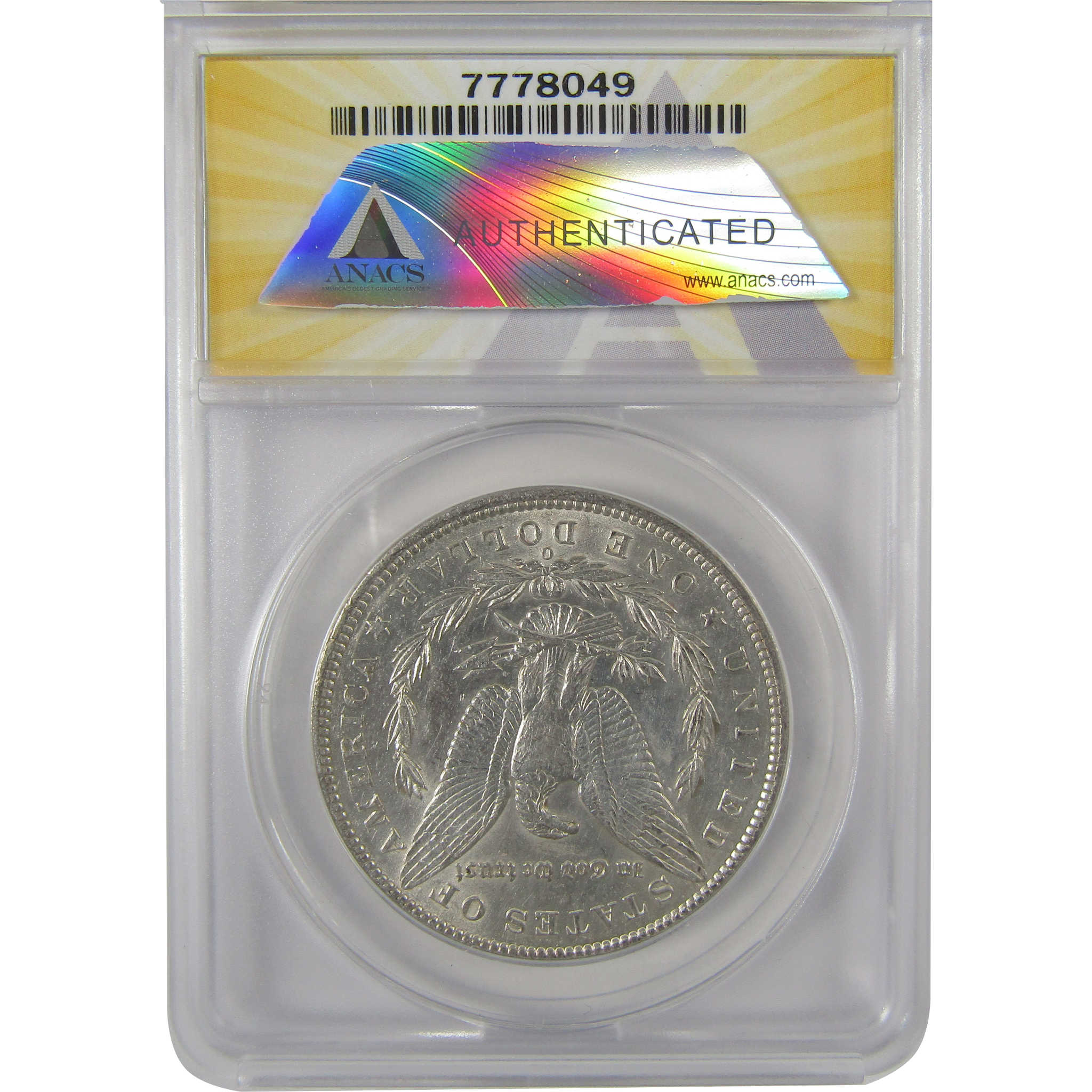 1896 O Morgan Dollar AU 50 Details ANACS Silver $1 Coin SKU:I19007 - Morgan coin - Morgan silver dollar - Morgan silver dollar for sale - Profile Coins &amp; Collectibles