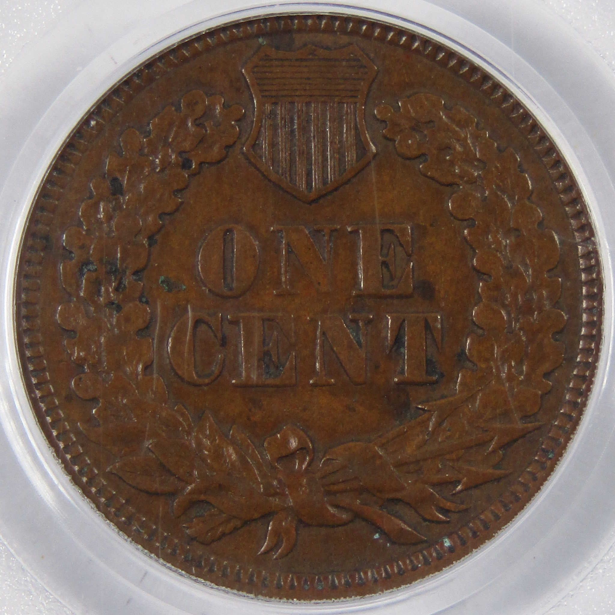 1867 Indian Head Cent AU 55 PCGS Penny 1c Coin SKU:I9743