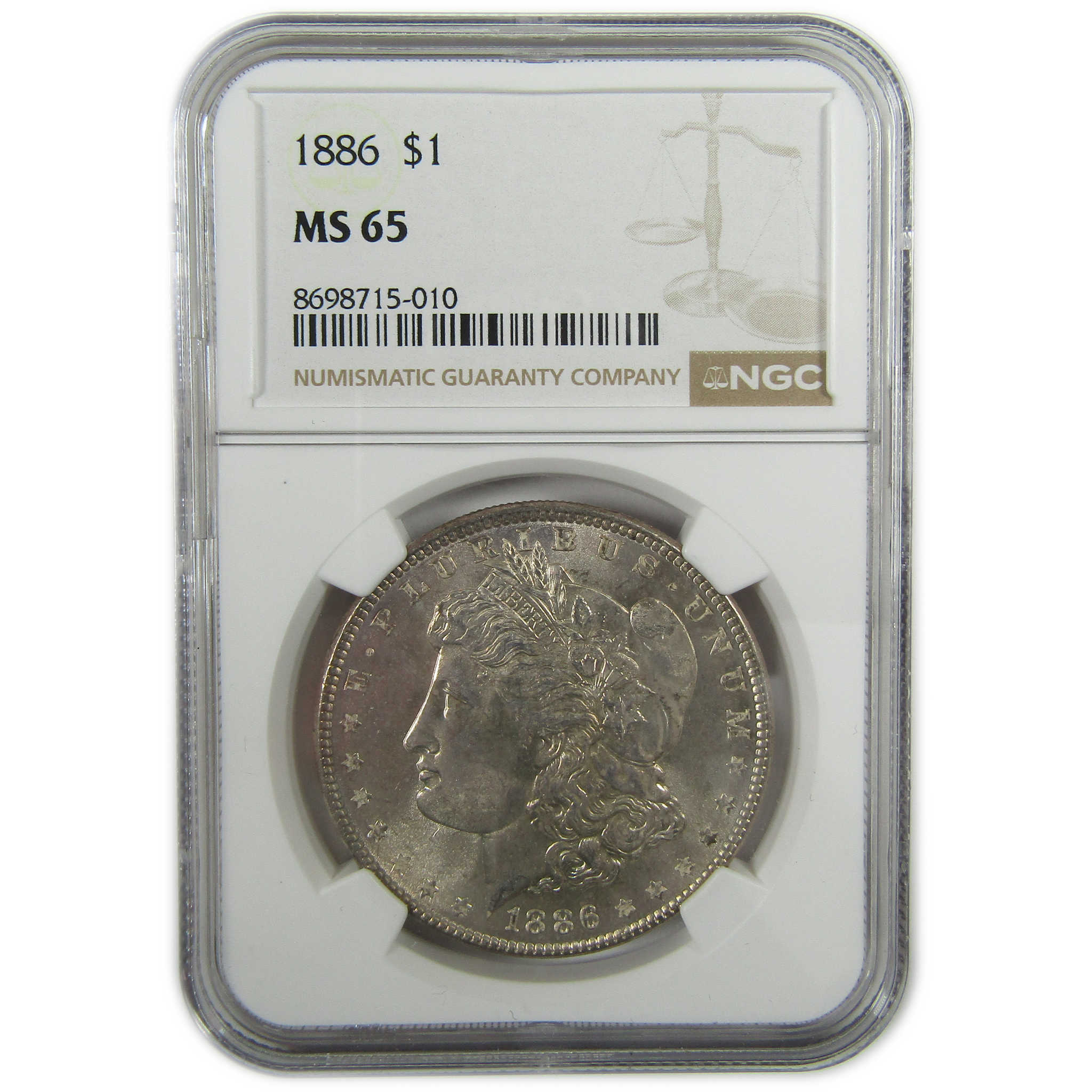 1886 Morgan Silver Dollar MS 65 NGC Uncirculated $1 Coin SKU:I27914 - Morgan coin - Morgan silver dollar - Morgan silver dollar for sale - Profile Coins &amp; Collectibles