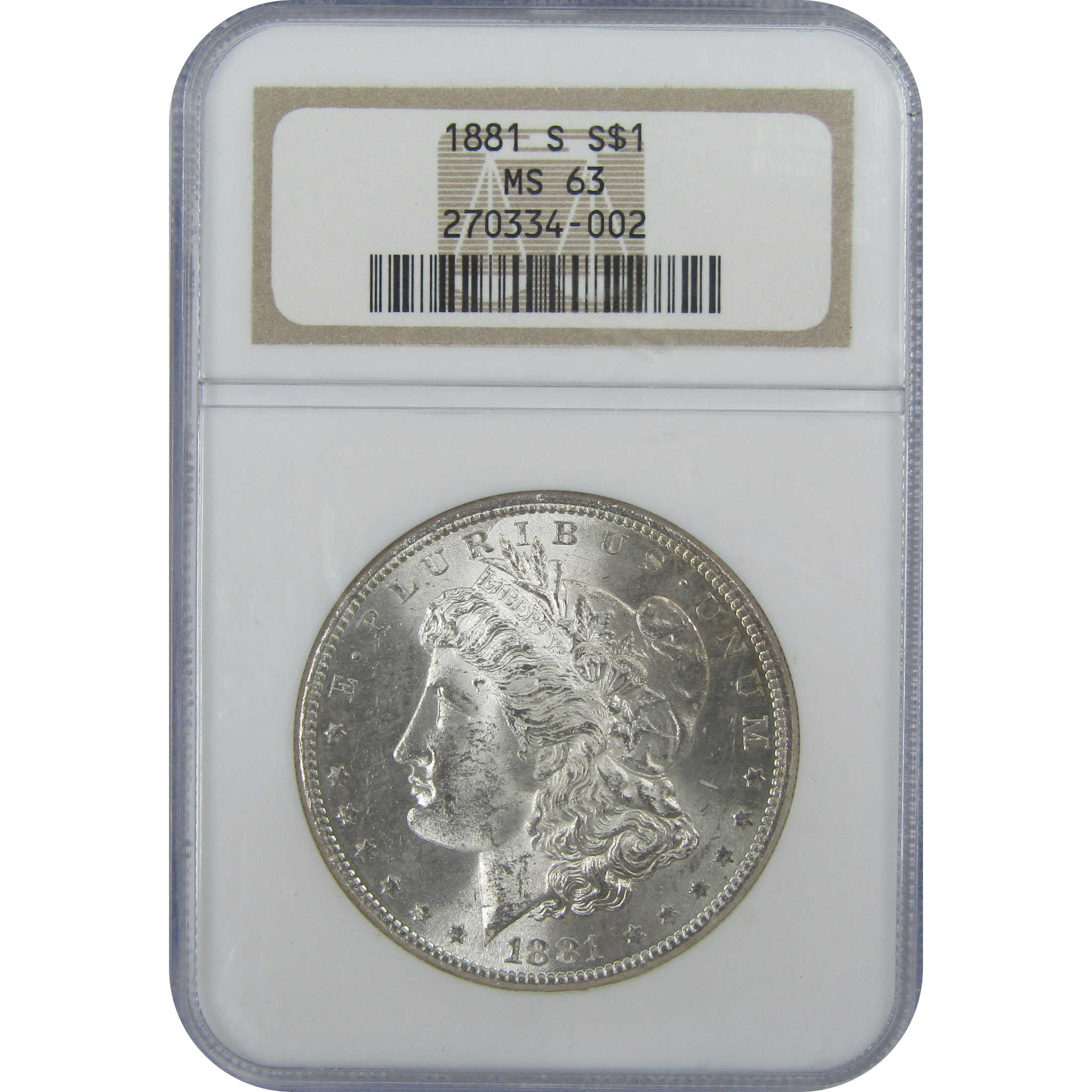 1881 S Morgan Dollar MS 63 NGC Silver $1 Uncirculated Coin SKU:I15765 - Morgan coin - Morgan silver dollar - Morgan silver dollar for sale - Profile Coins &amp; Collectibles