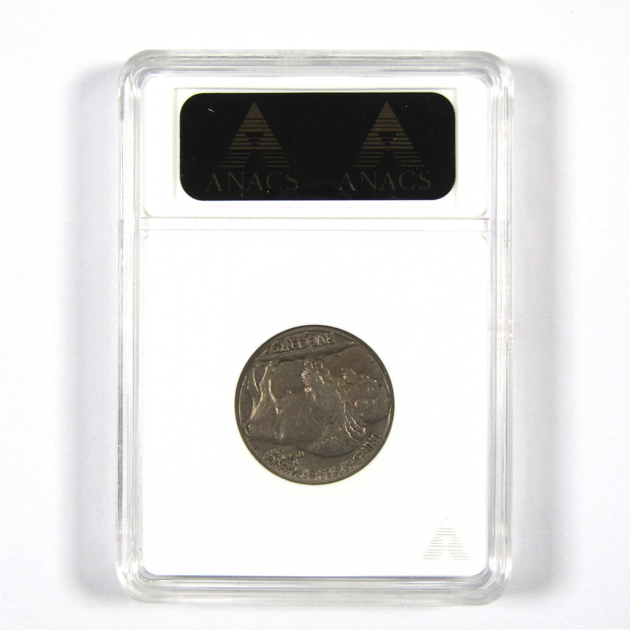 1917 S Indian Head Buffalo Nickel AU 53 ANACS 5c Coin SKU:I8688