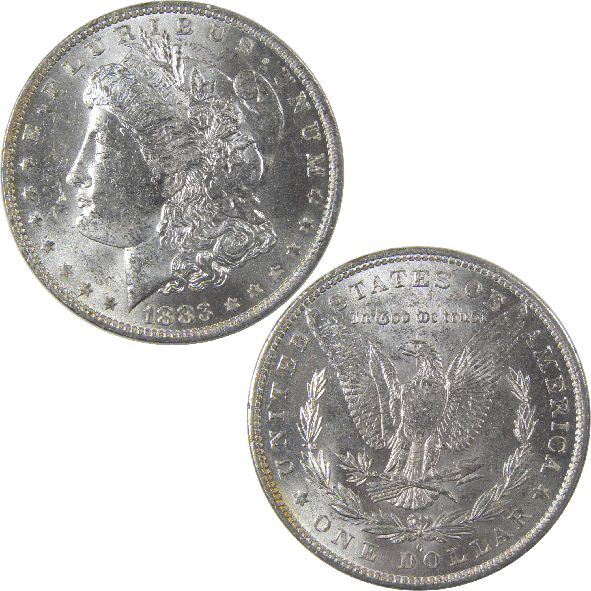 1883 O Morgan Silver Dollar Uncirculated Mint State $1 Coin SKU:I24845 - Morgan coin - Morgan silver dollar - Morgan silver dollar for sale - Profile Coins &amp; Collectibles