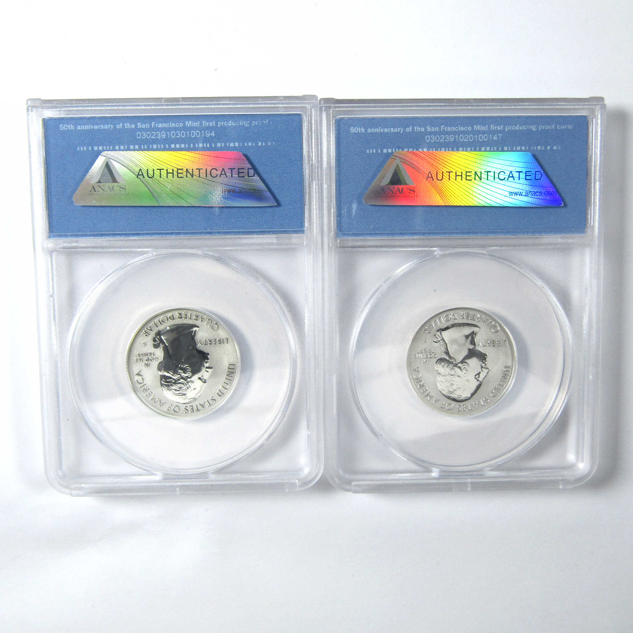 2018 S National Park 25c Set PR 70 DCAM ANACS Silver SKU:CPC6634