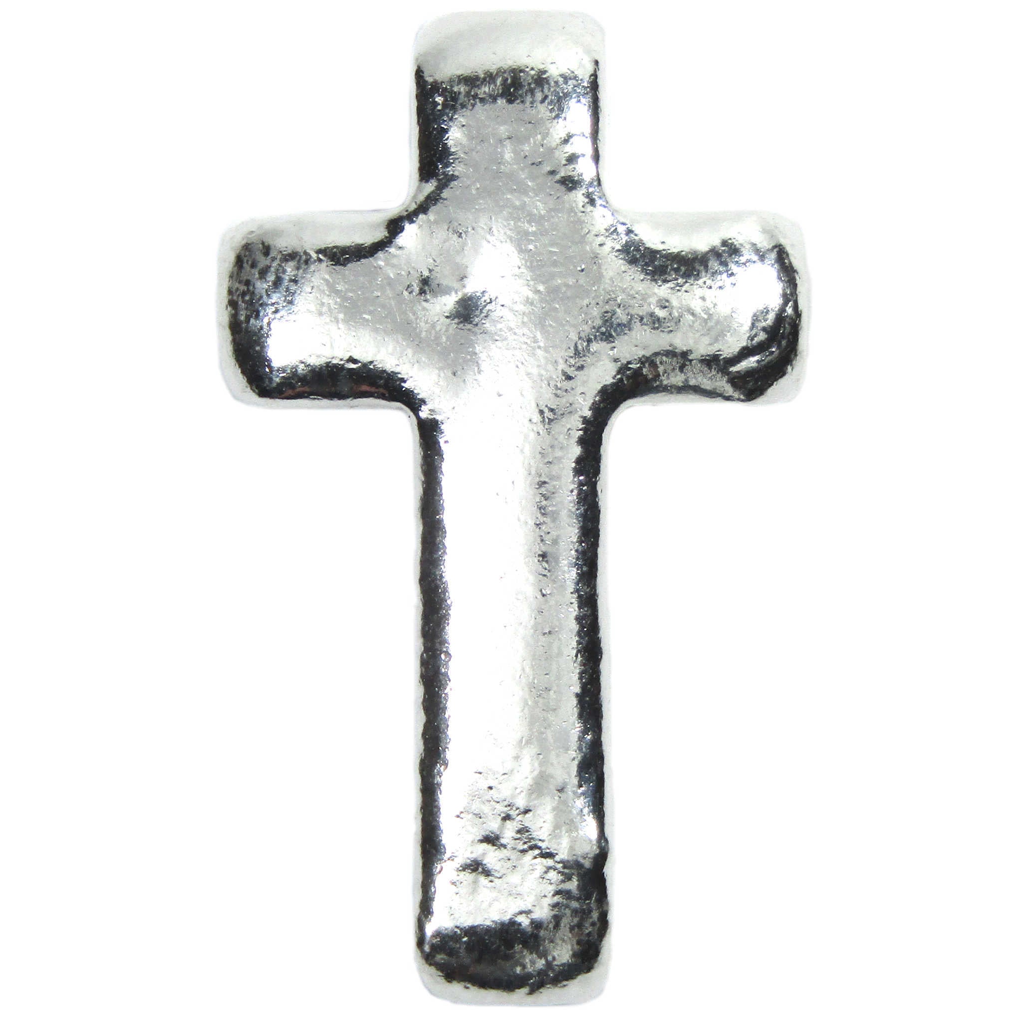 1 oz .999 Hand-Poured Silver Cross