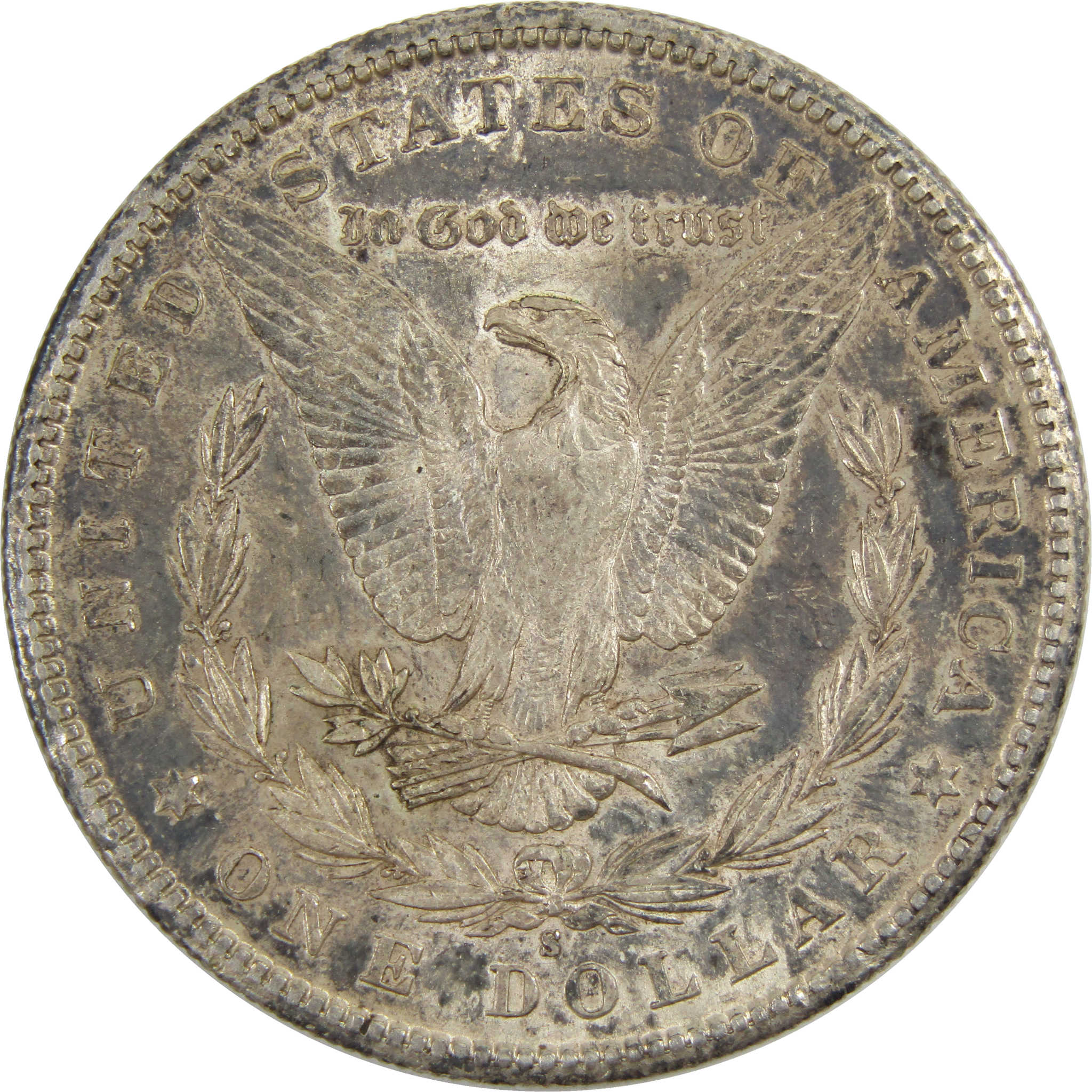 1887 S Morgan Dollar Choice About Uncirculated 90 Silver SKU I8126