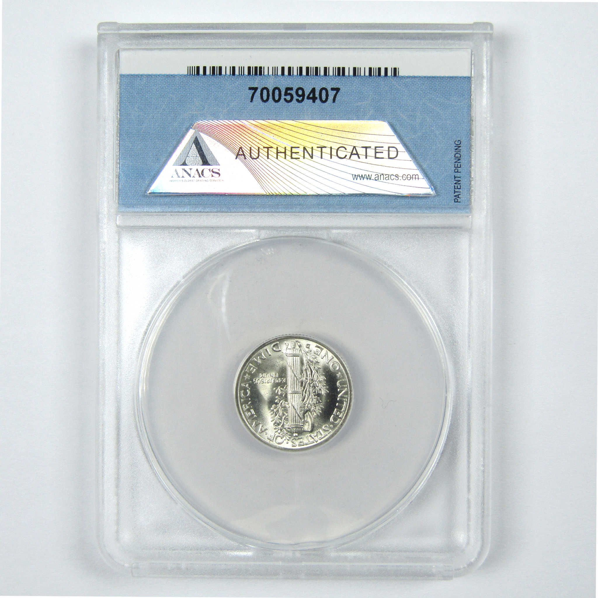 1939 D/D Mercury Dime MS 67 FSB ANACS Silver 10c SKU:I15065