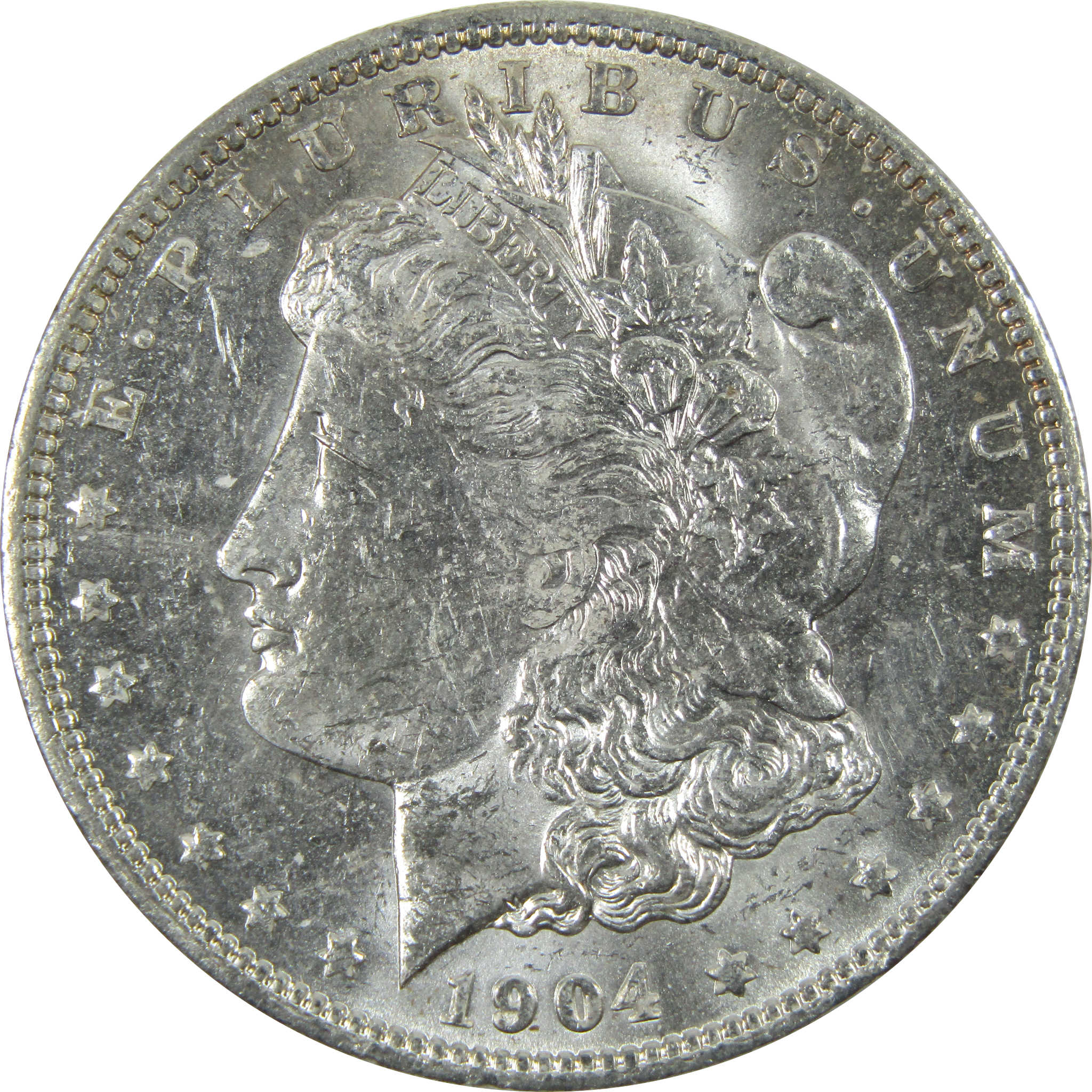 1904 O Morgan Dollar Uncirculated Silver $1 Coin SKU:I14825 - Morgan coin - Morgan silver dollar - Morgan silver dollar for sale - Profile Coins &amp; Collectibles