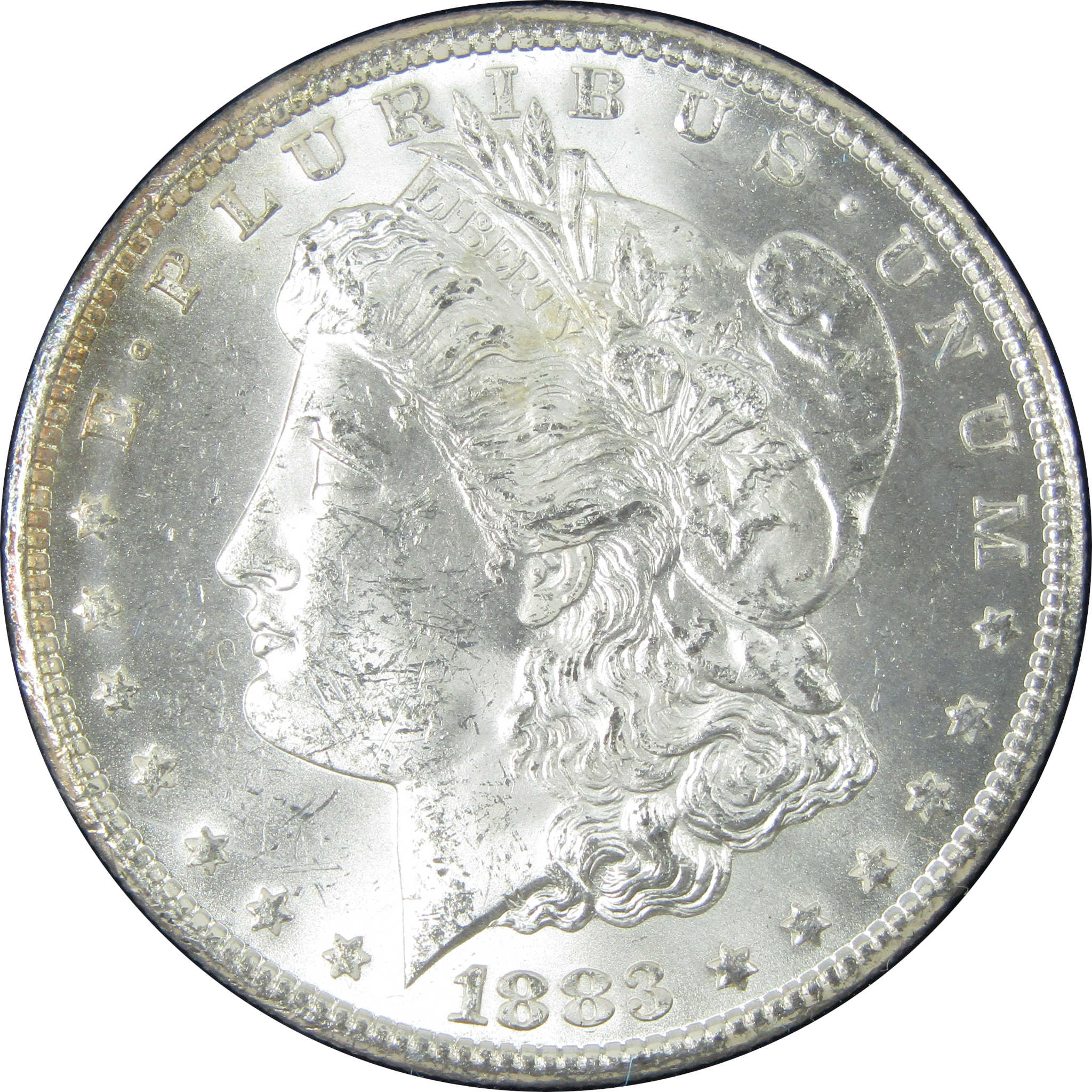 1883 CC GSA Morgan Dollar Uncirculated Silver $1 SKU:CPC9124 - Morgan coin - Morgan silver dollar - Morgan silver dollar for sale - Profile Coins &amp; Collectibles