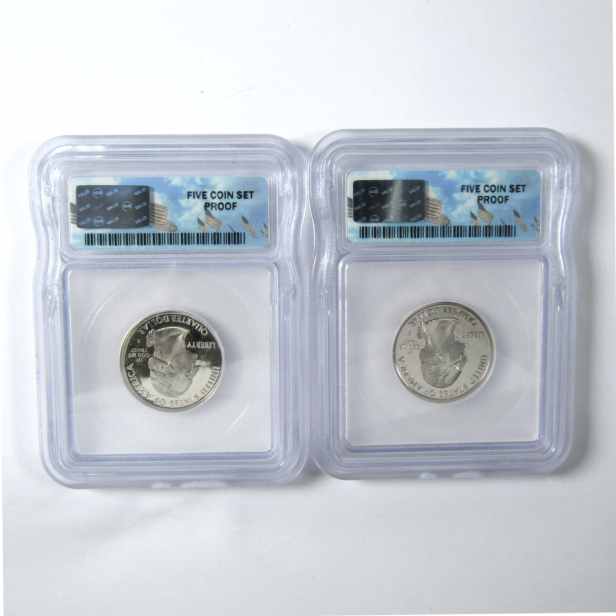 2004 S State 25c 5 Piece Set PR 70 DCAM ICG Clad First Day SKU:CPC6633