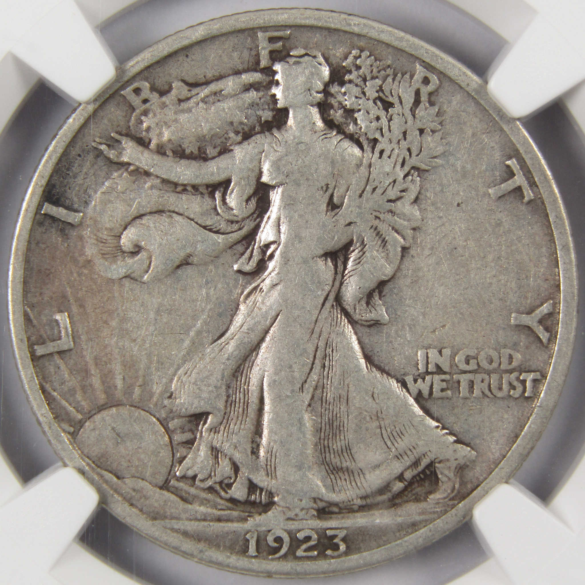 1923 S Liberty Walking Half Dollar VF 20 NGC 90% Silver 50c SKU:I10184