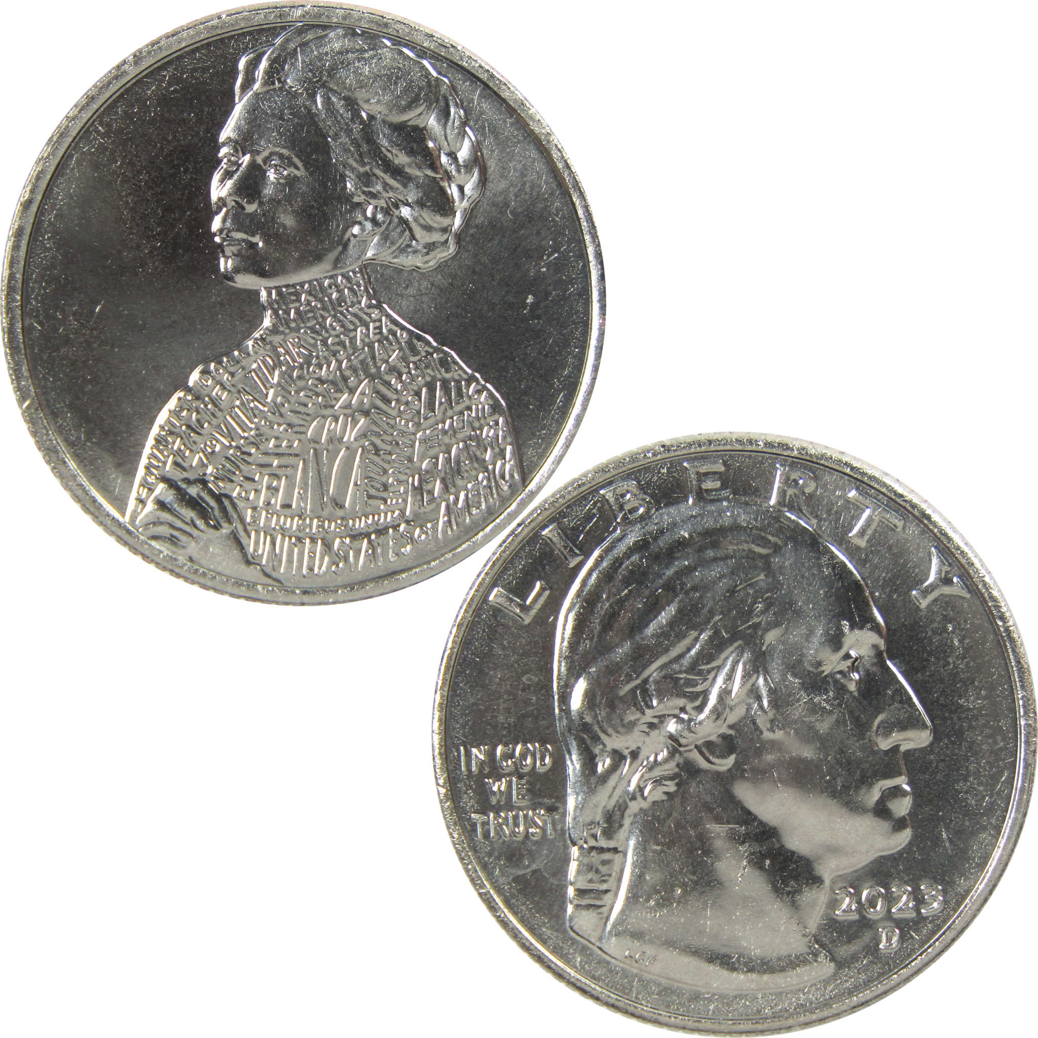 2023 D Jovita Idar American Women Quarter Uncirculated Clad 25c Coin