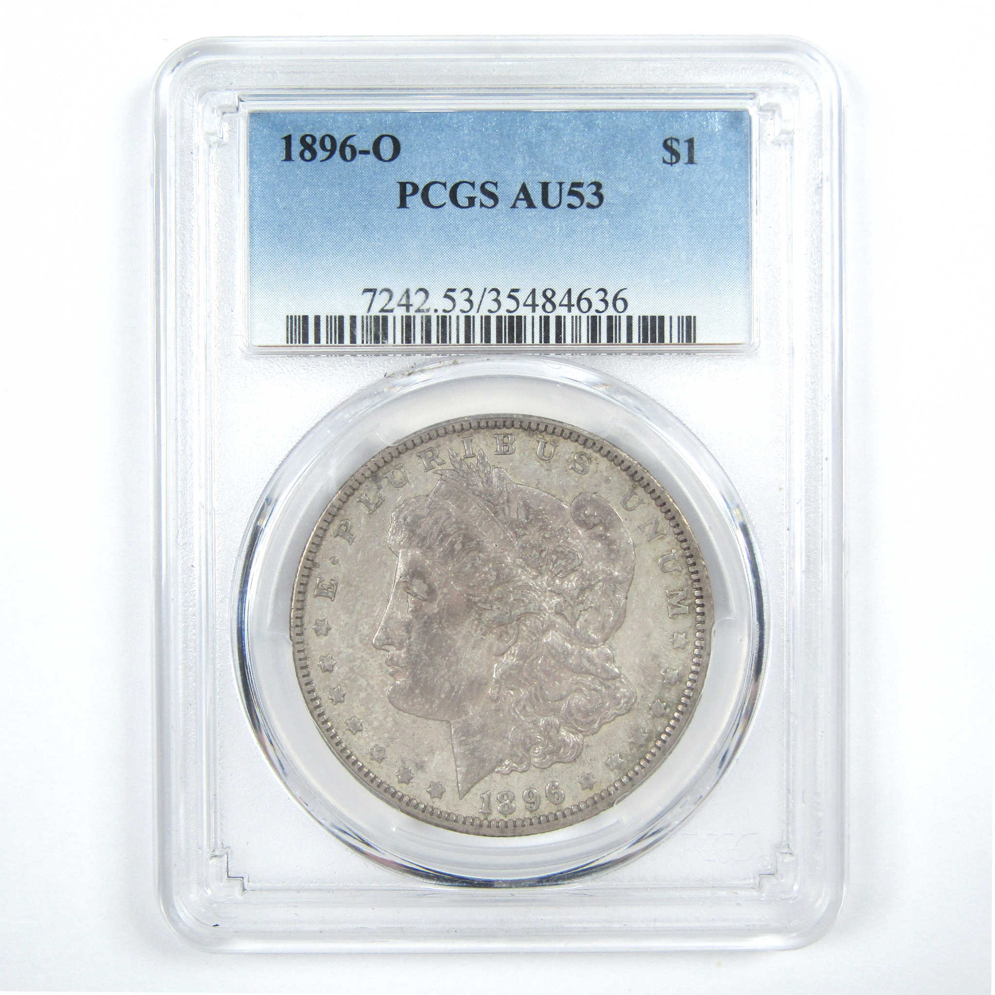 1896 O Morgan Dollar AU 53 PCGS Silver $1 Coin SKU:I14285 - Morgan coin - Morgan silver dollar - Morgan silver dollar for sale - Profile Coins &amp; Collectibles