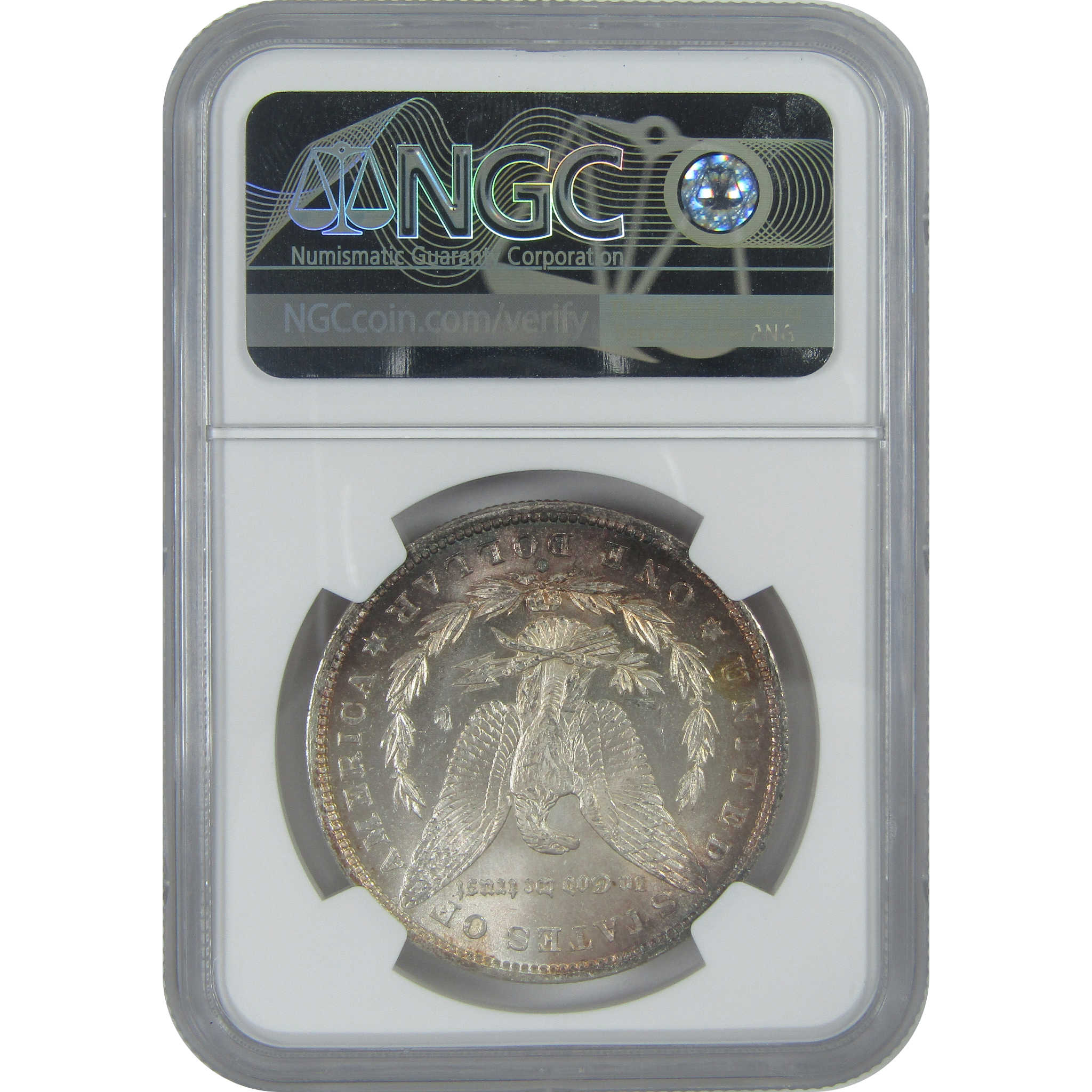 1879 O Morgan Dollar MS 63 NGC Silver $1 Uncirculated Toned SKU:I16470