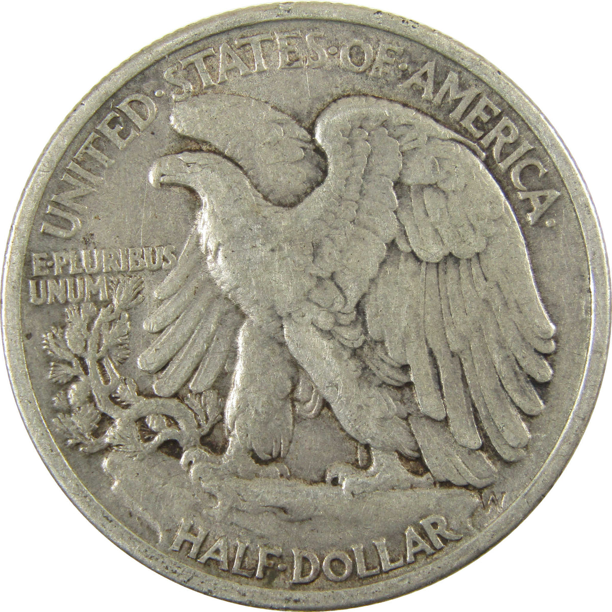 1917 Liberty Walking Silver 50c XF EF Extremely Fine SKU:I29035