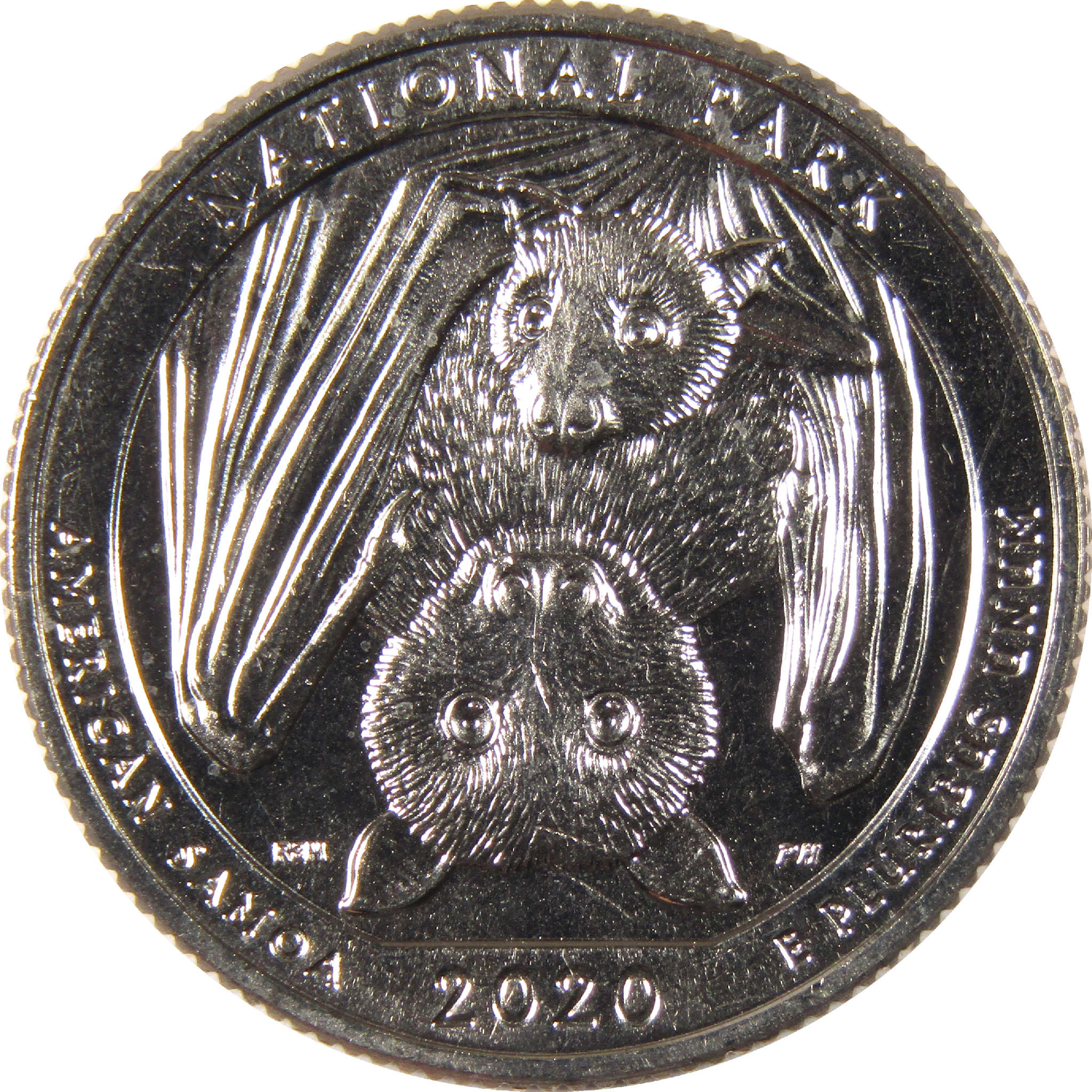 2020 S American Samoa National Park Quarter BU Uncirculated Clad 25c