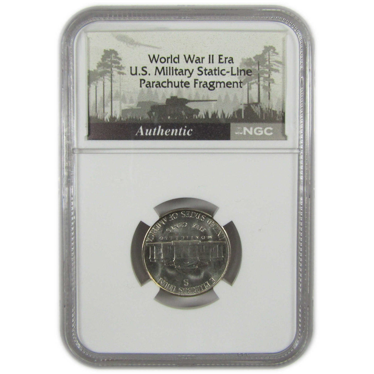 1945 S Jefferson Wartime Silver Nickel MS 67 NGC 5c Coin SKU:I28725