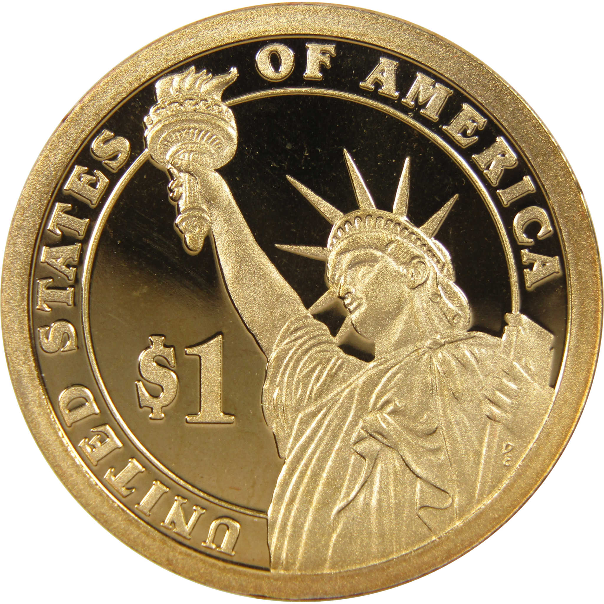 2009 S John Tyler Presidential Dollar Choice Proof $1 Coin