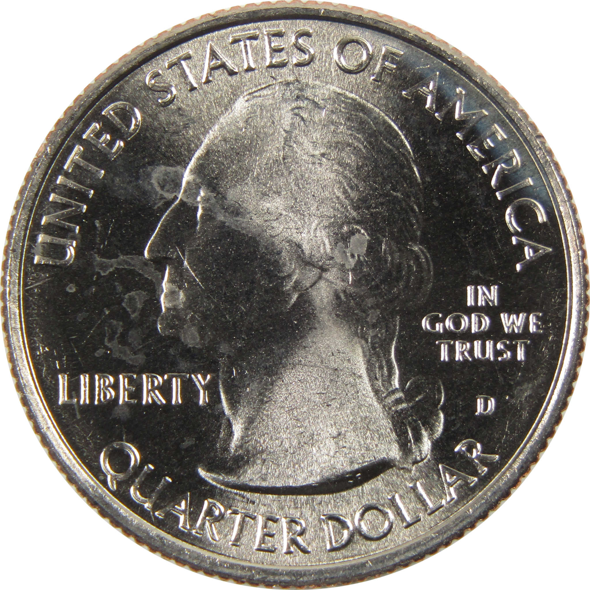 2014 D Great Smoky Mountains National Park Quarter Uncirculated Clad