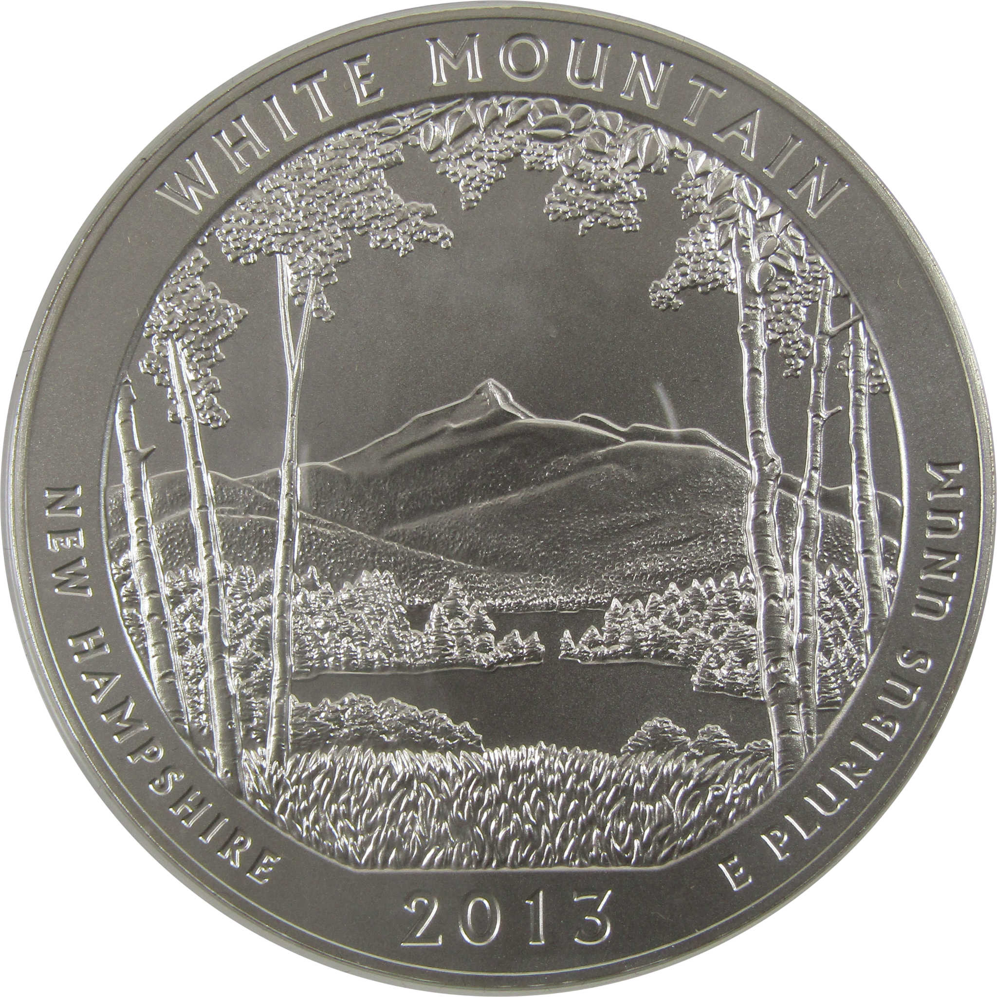 2013 P White Mountain National Forest 5 oz Silver OGP COA SKU:CPC2567