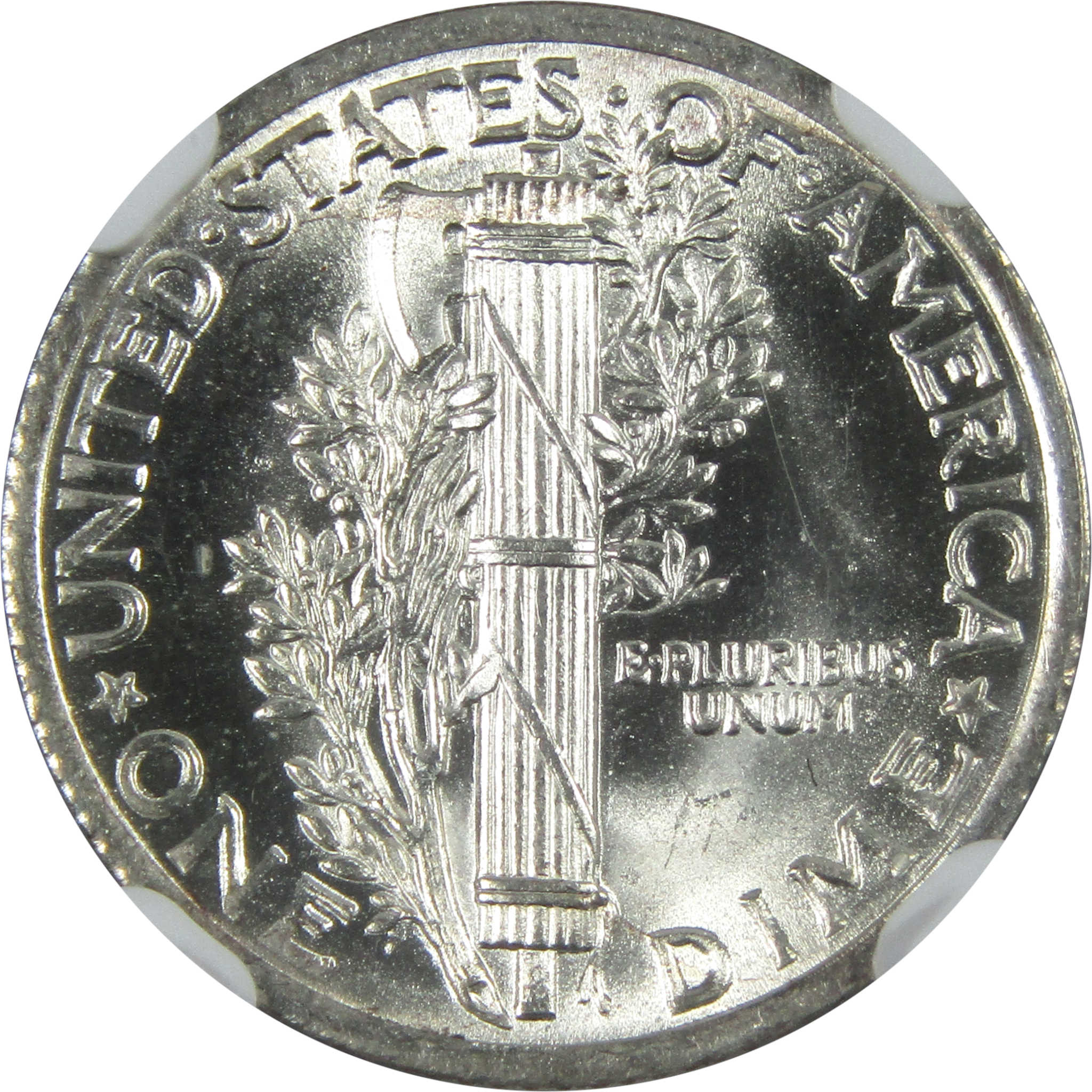 1923 Mercury Dime MS 67 FB NGC Silver 10c Uncirculated Coin SKU:I15068