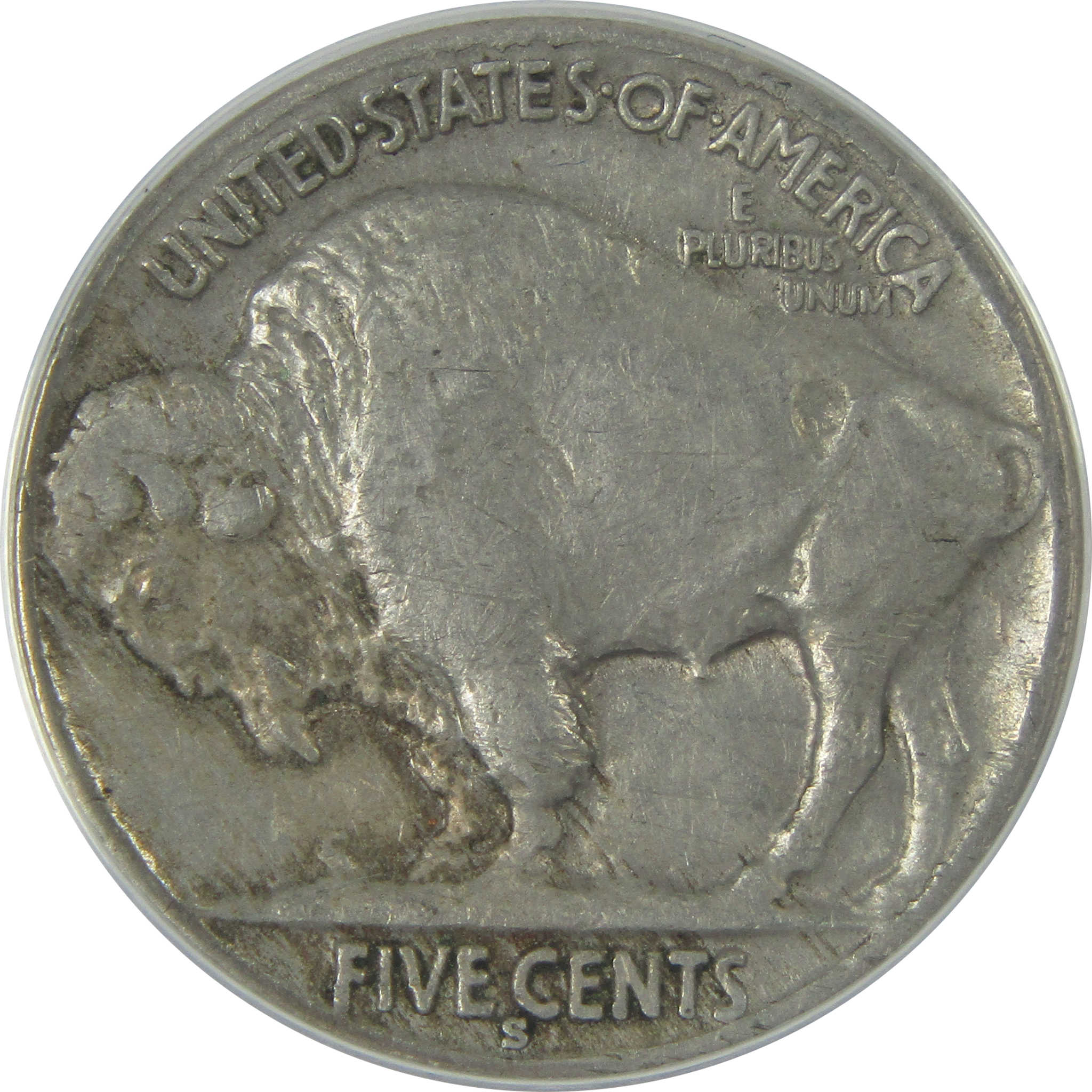 1931 S Indian Head Buffalo Nickel EF 40 Details ANACS 5c SKU:I16108