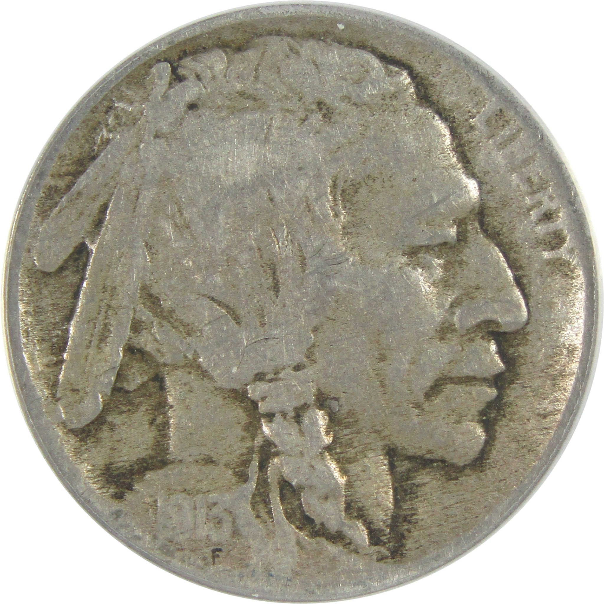 1913 D Type 2 Indian Head Buffalo Nickel VG 8 ANACS 5c Coin SKU:I16280