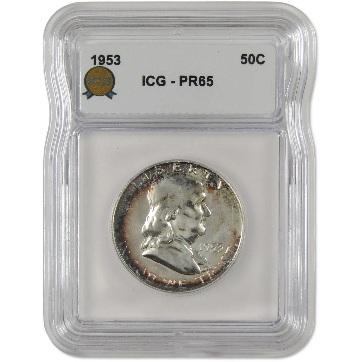 1953 Franklin Silver Half Dollar PR 65 ICG Proof 50c Coin SKU:I29187