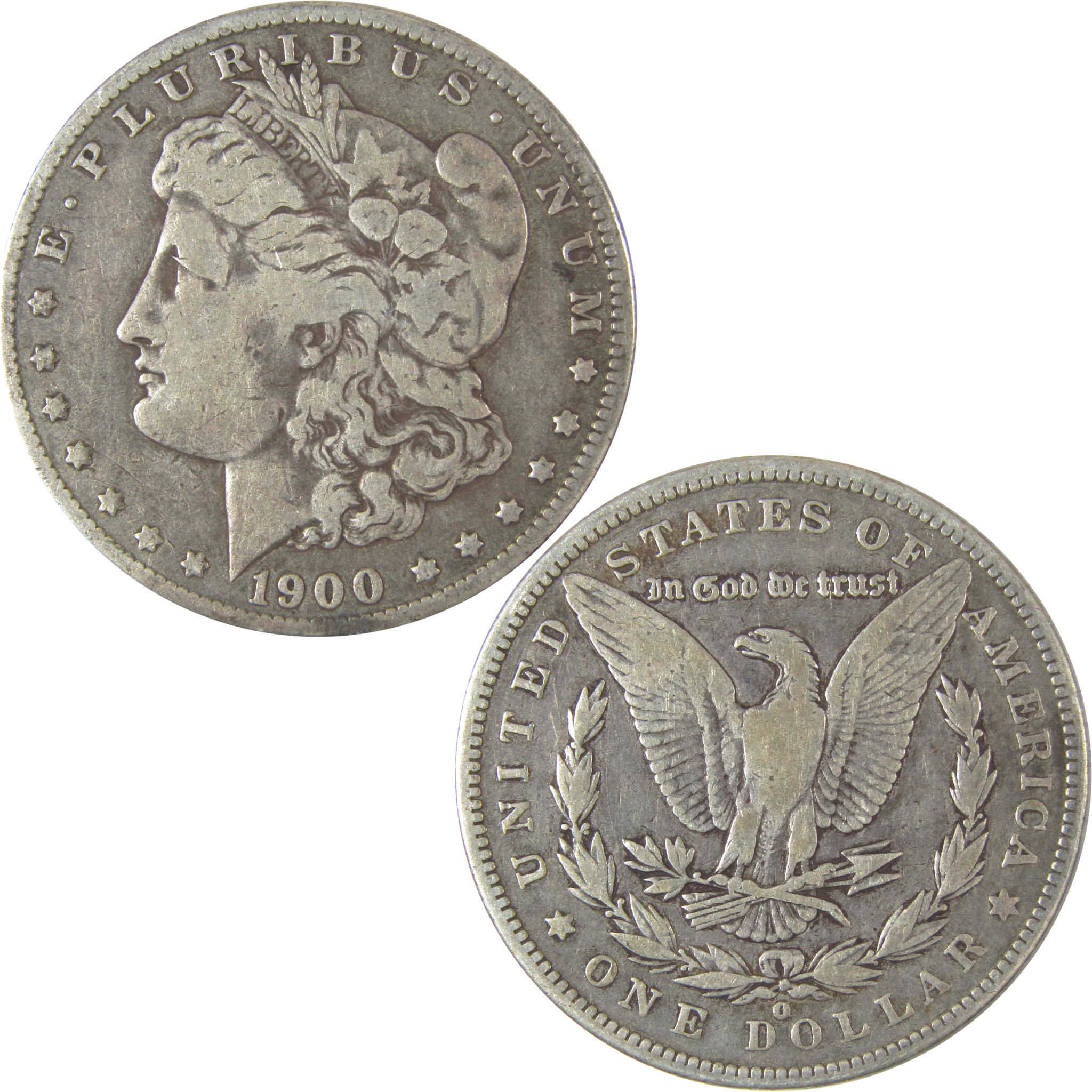 1900 O/CC Morgan Dollar F Fine Silver $1 Coin SKU:I22567 - Morgan coin - Morgan silver dollar - Morgan silver dollar for sale - Profile Coins &amp; Collectibles