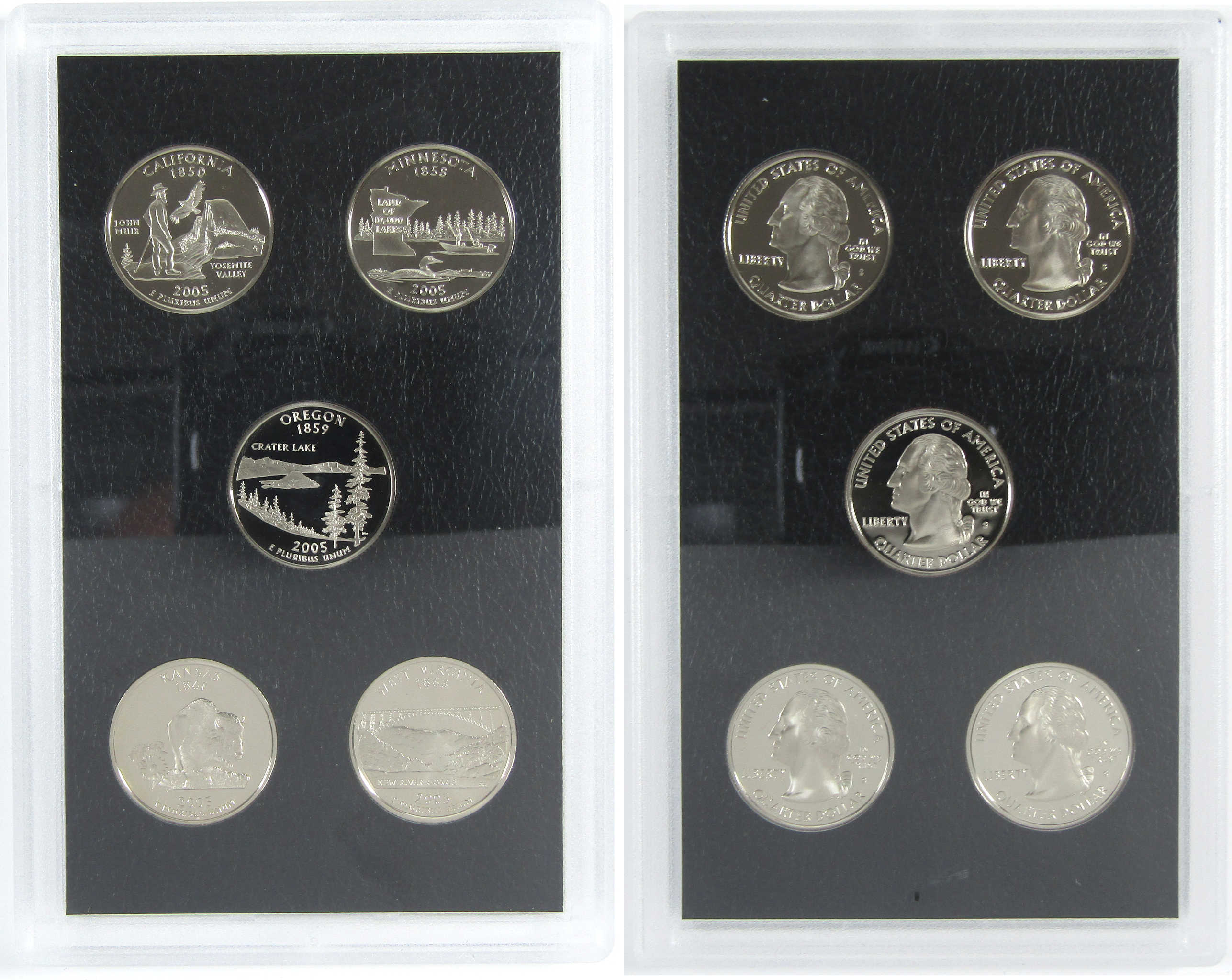 2005 U.S. Mint American Legacy Collection Proof Set OGP SKU:CPC8056