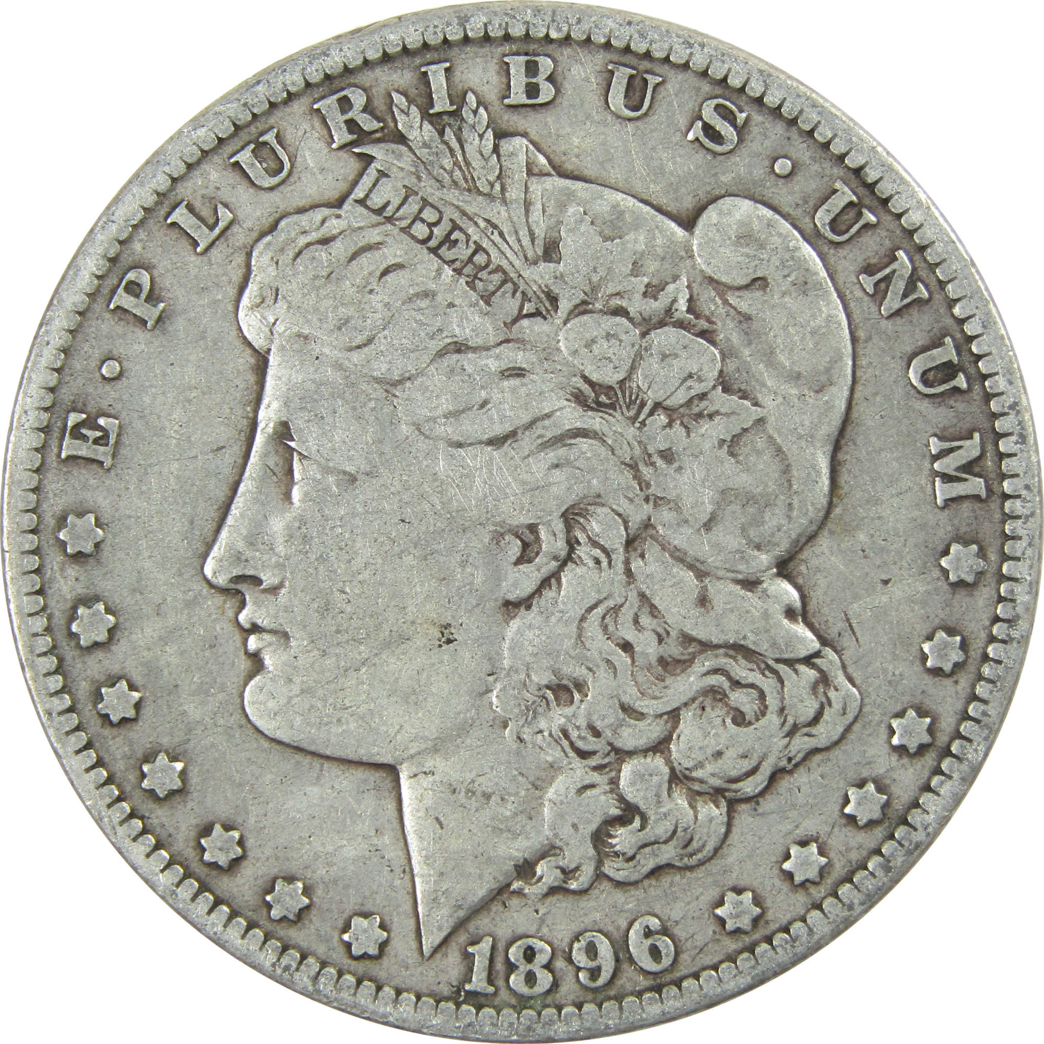 1896 O Morgan Dollar F Fine Silver $1 Coin SKU:I13733 - Morgan coin - Morgan silver dollar - Morgan silver dollar for sale - Profile Coins &amp; Collectibles