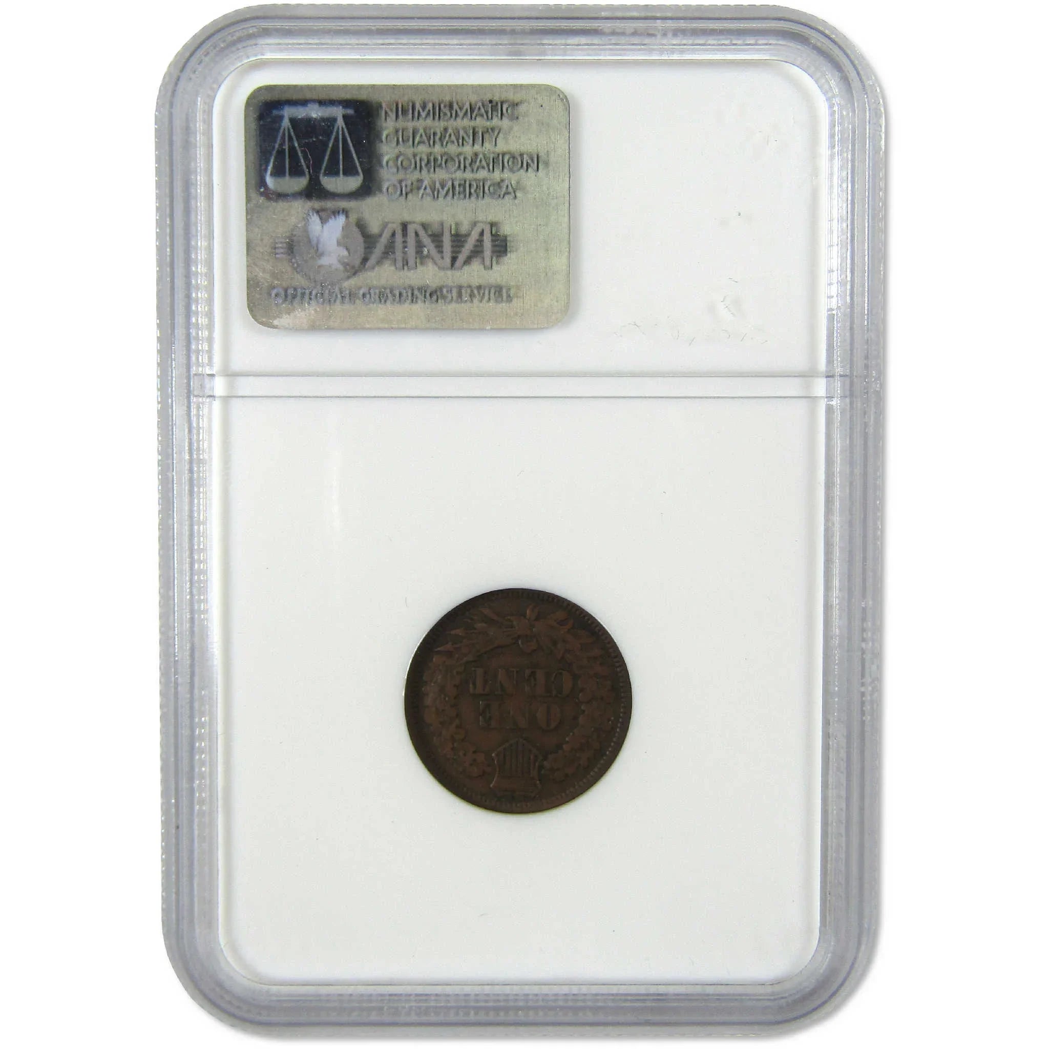 1872 Indian Head Cent VF 35 BN NGC Penny 1c Coin Collectible