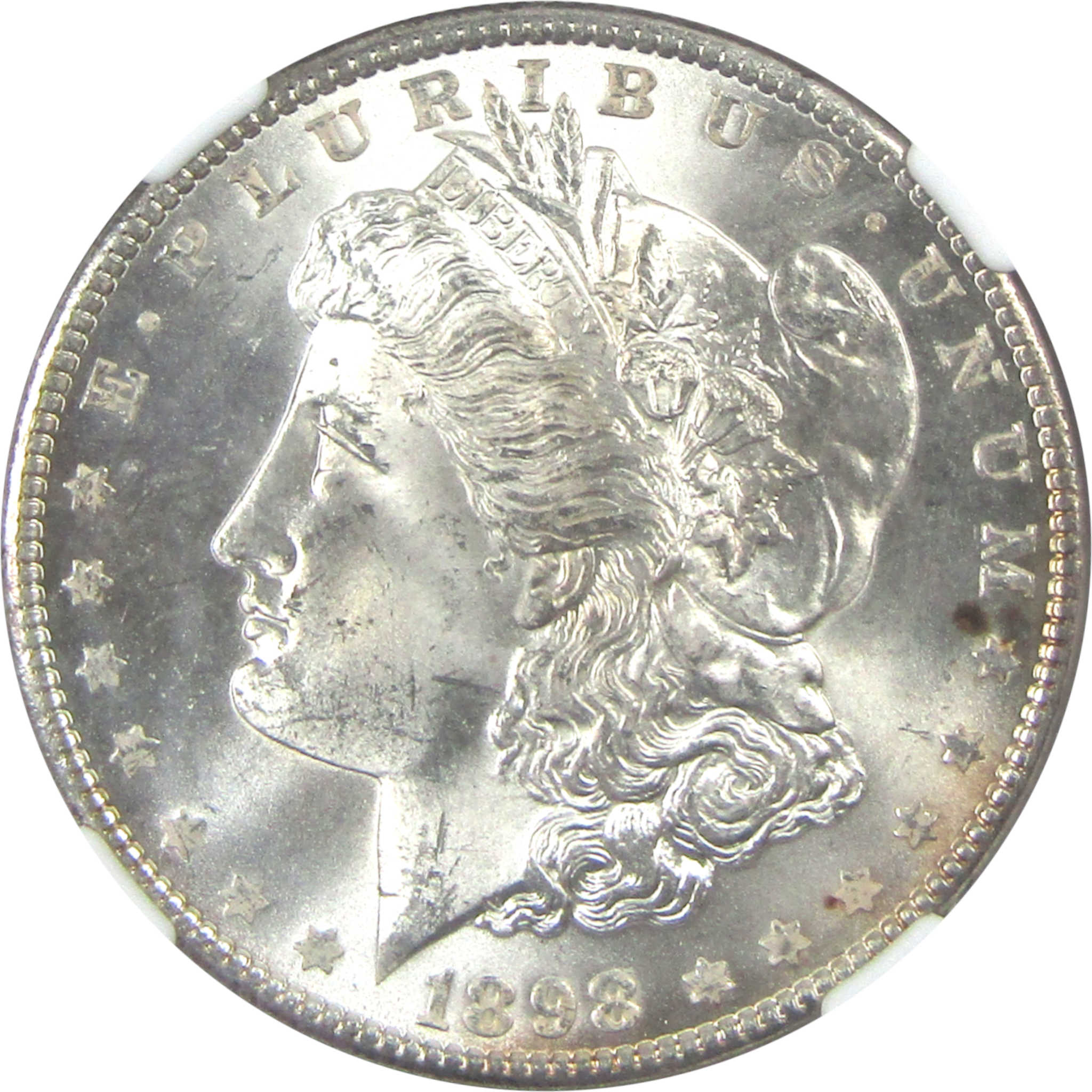 1898 Morgan Dollar MS 64 NGC Silver $1 Uncirculated Coin SKU:I15950 - Morgan coin - Morgan silver dollar - Morgan silver dollar for sale - Profile Coins &amp; Collectibles