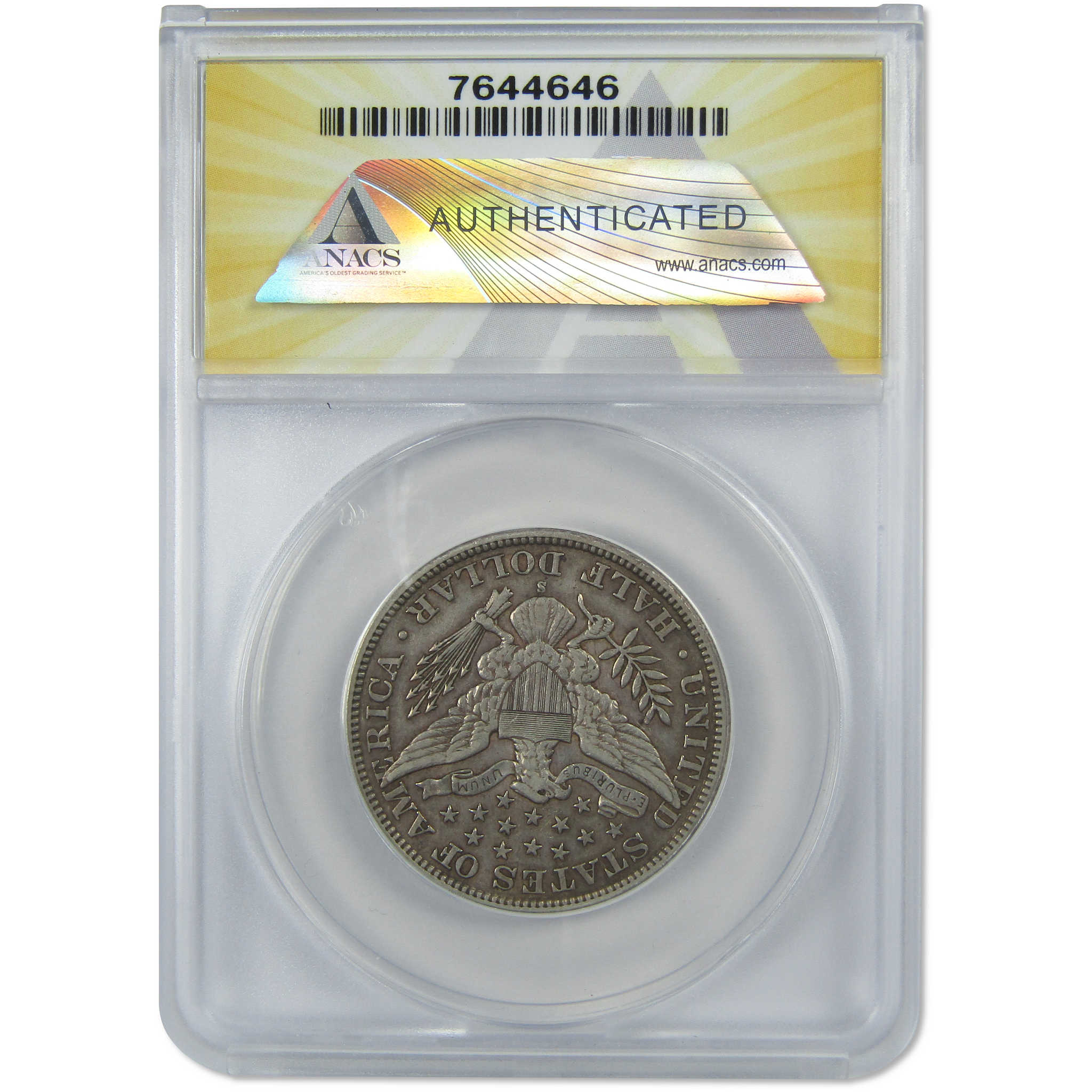 1893 S Barber Half Dollar EF 40 Details ANACS Silver 50c SKU:IPC6253