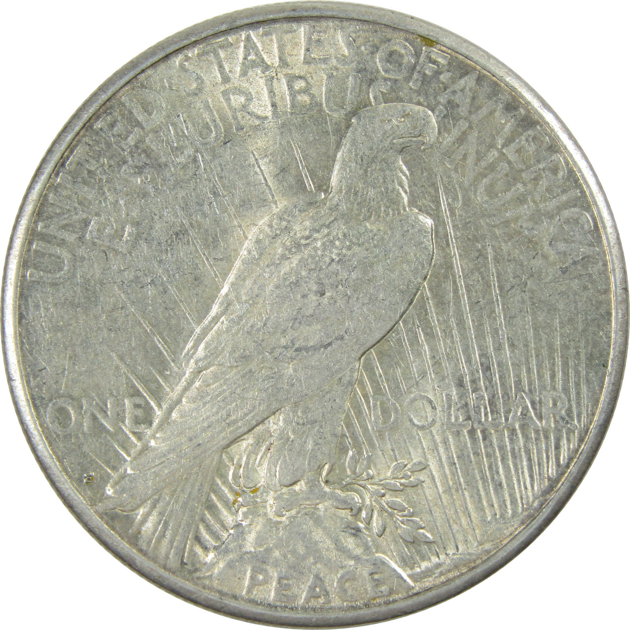 1924 S Peace Dollar AU About Uncirculated Silver $1 Coin SKU:I13684