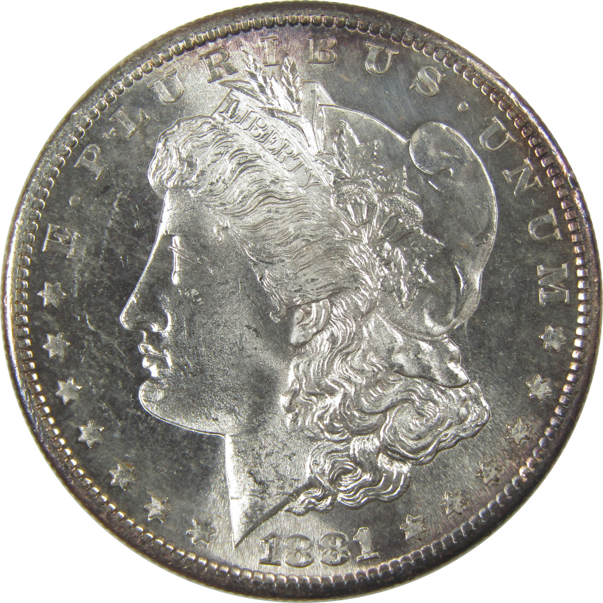 1881 S Morgan Dollar Uncirculated Silver $1 Coin SKU:CPC0955 - Morgan coin - Morgan silver dollar - Morgan silver dollar for sale - Profile Coins &amp; Collectibles