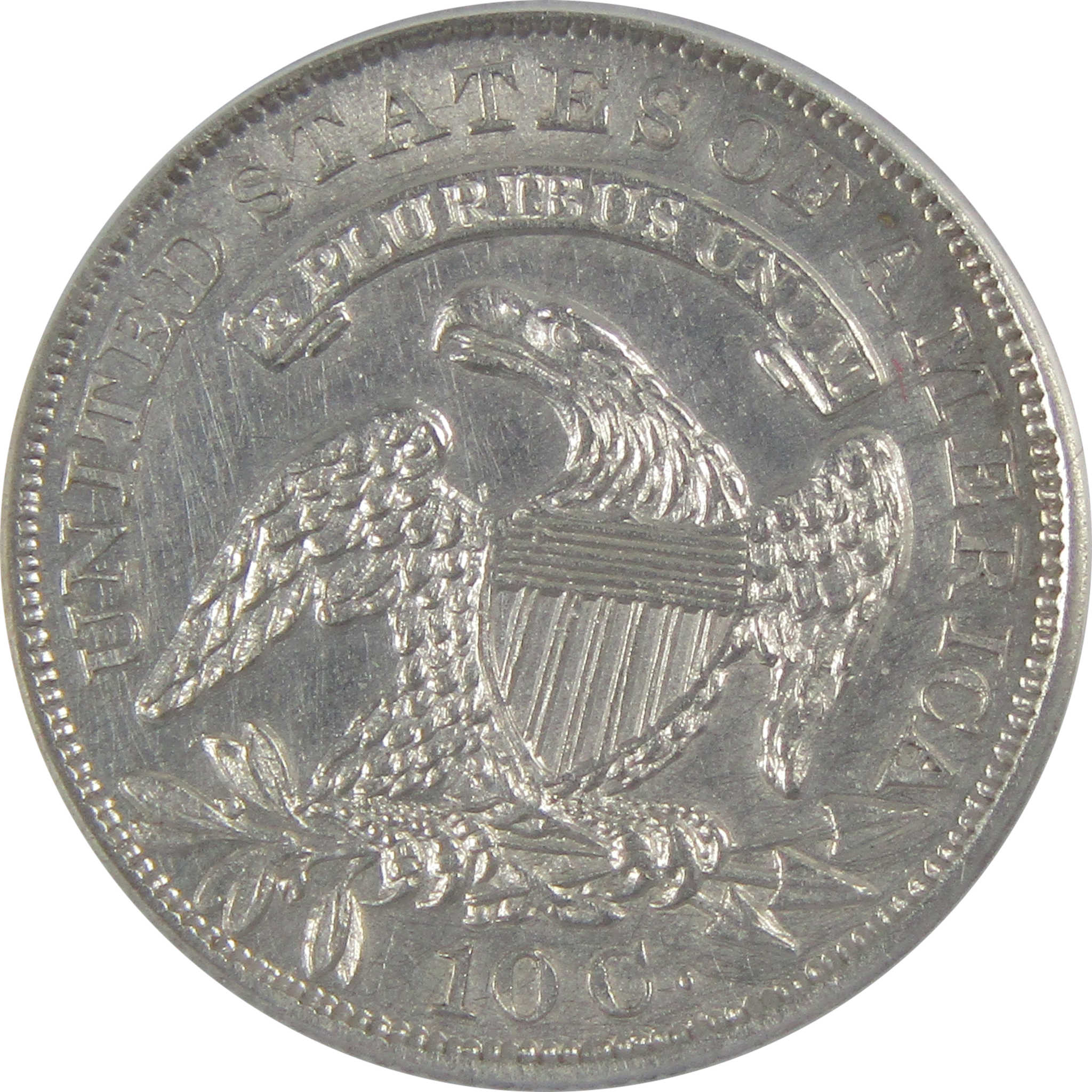 1833 Capped Bust Dime AU 58 Details ANACS Silver 10c Coin SKU:CP133