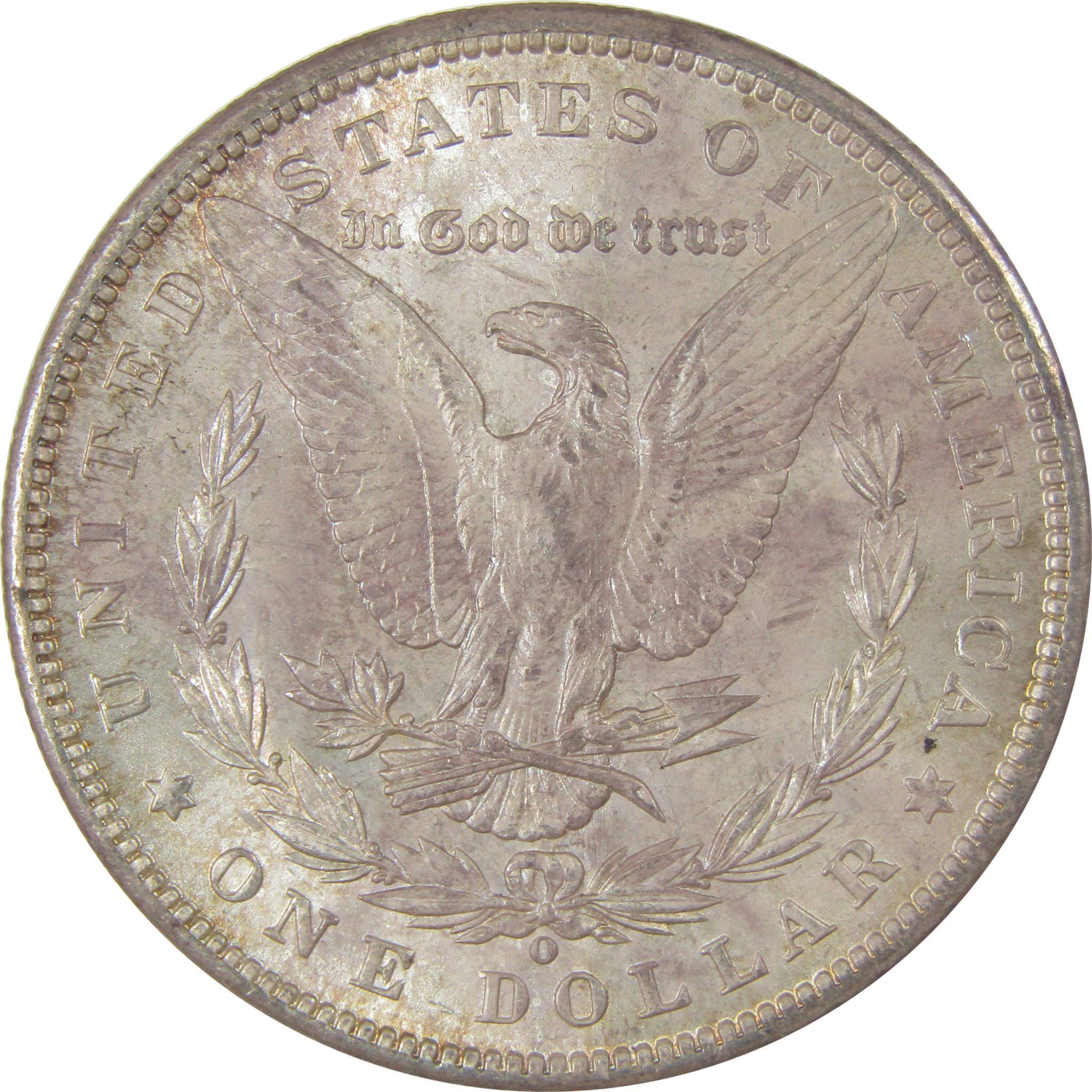 1898 O Morgan Silver Dollar Uncirculated Mint State Toned SKU:I24031