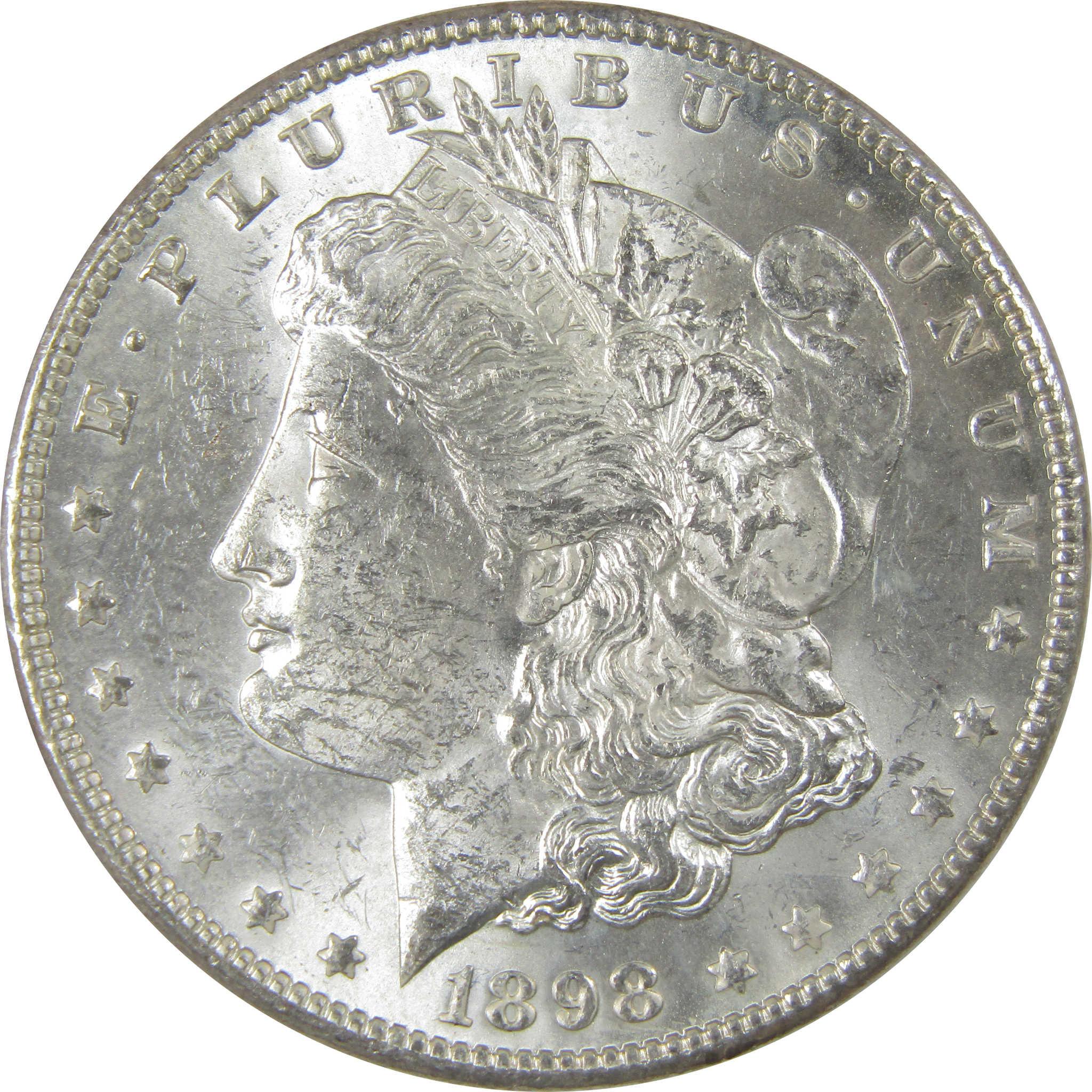 1898 O Morgan Silver Dollar Uncirculated Mint State $1 Coin SKU:I24028 - Morgan coin - Morgan silver dollar - Morgan silver dollar for sale - Profile Coins &amp; Collectibles