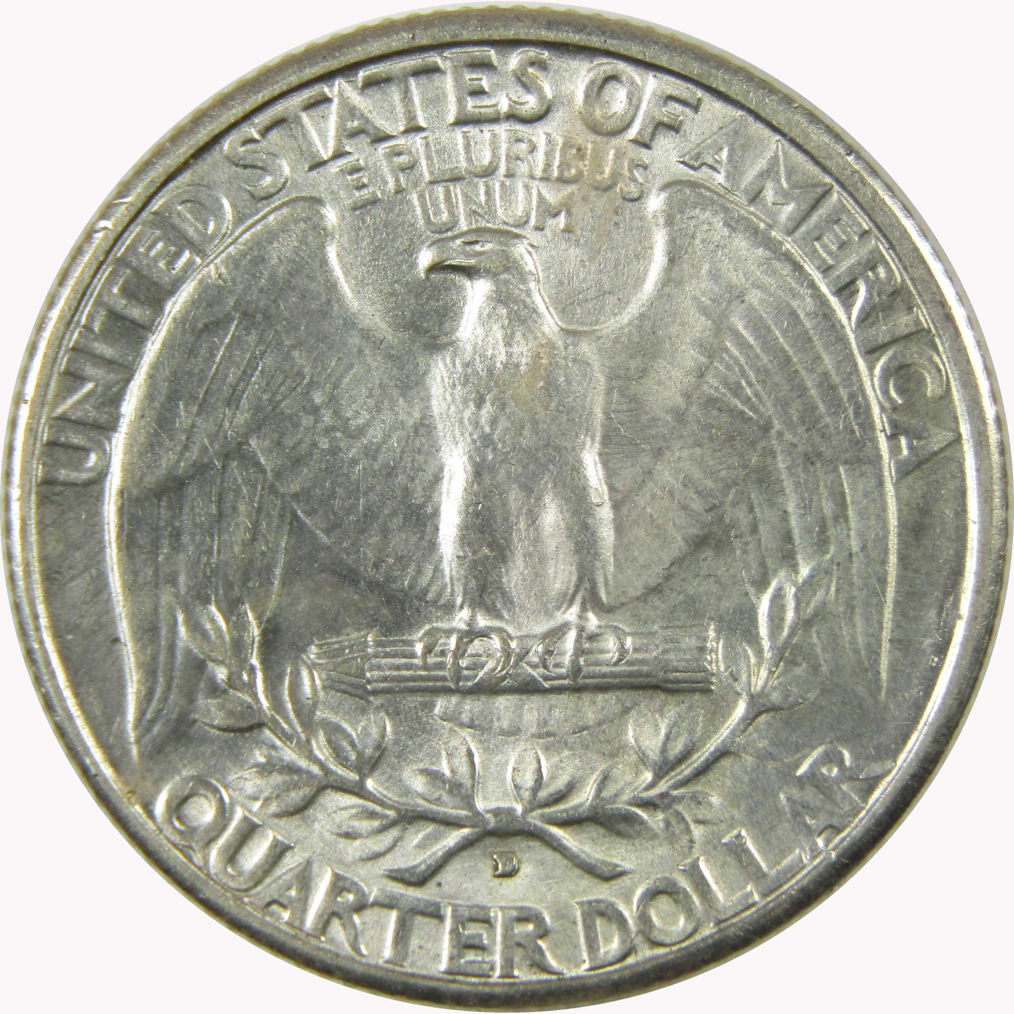 1932 D Washington Silver Quarter CH AU Choice About Uncirculated